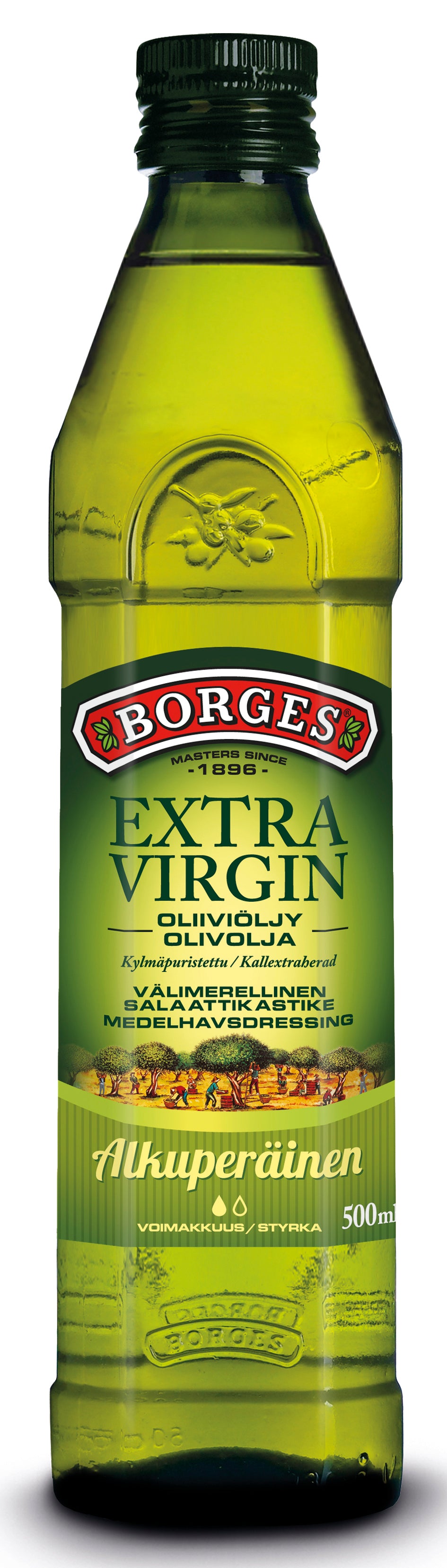 500ml Borges Ekstra-neitsytoliiviöljy