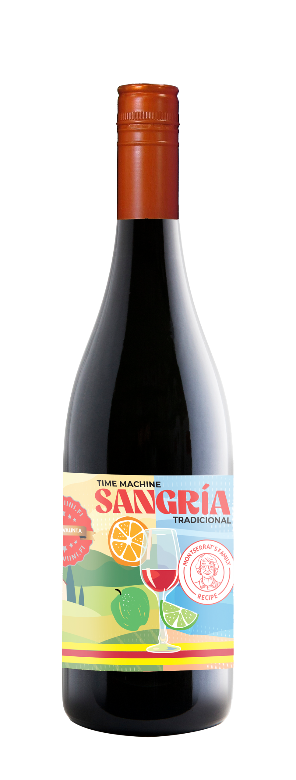 Montserrat perinteinen Sangria 7 til-% 0,75l