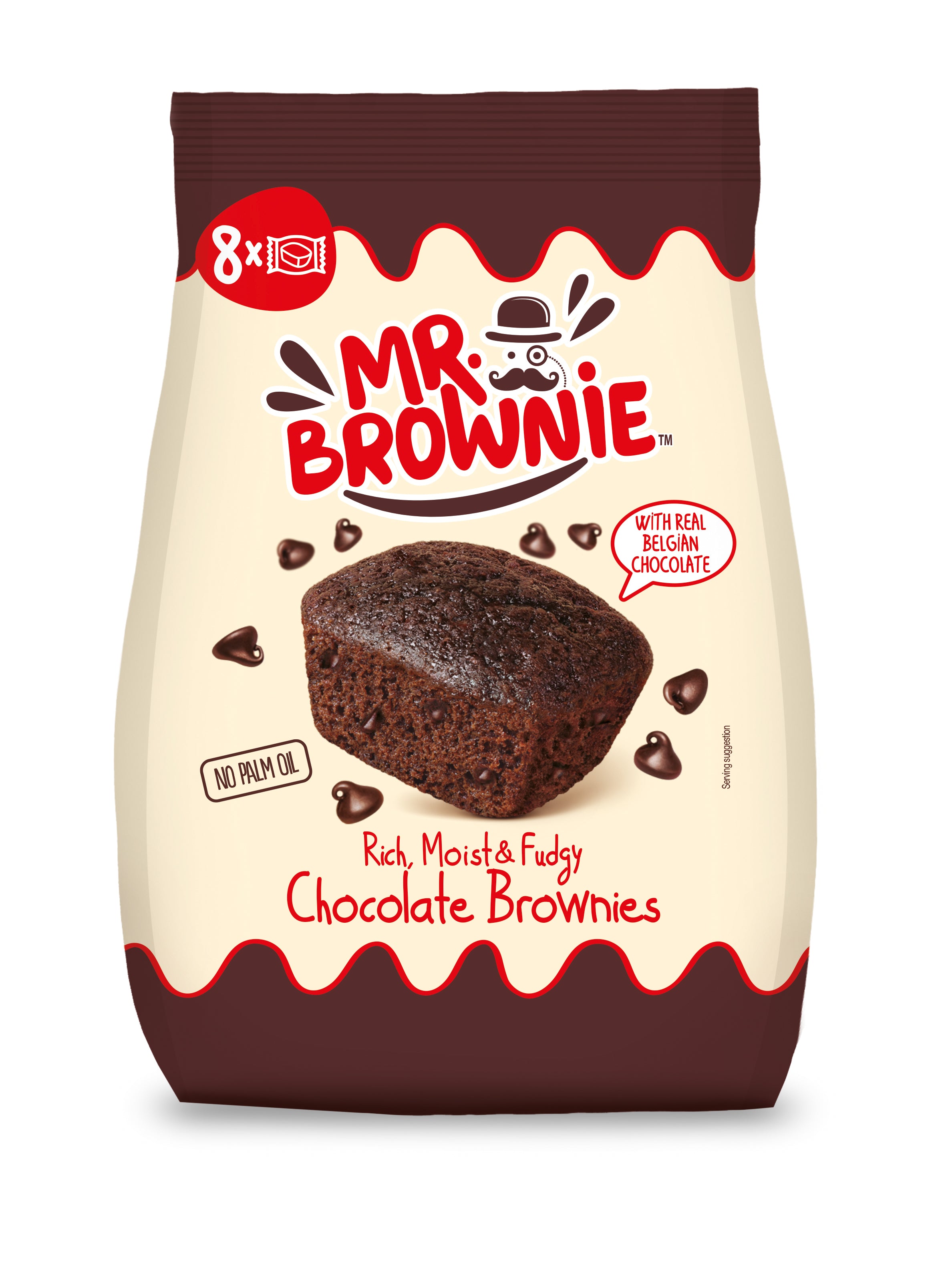 Mr. Brownie Chocolate Brownies 200g