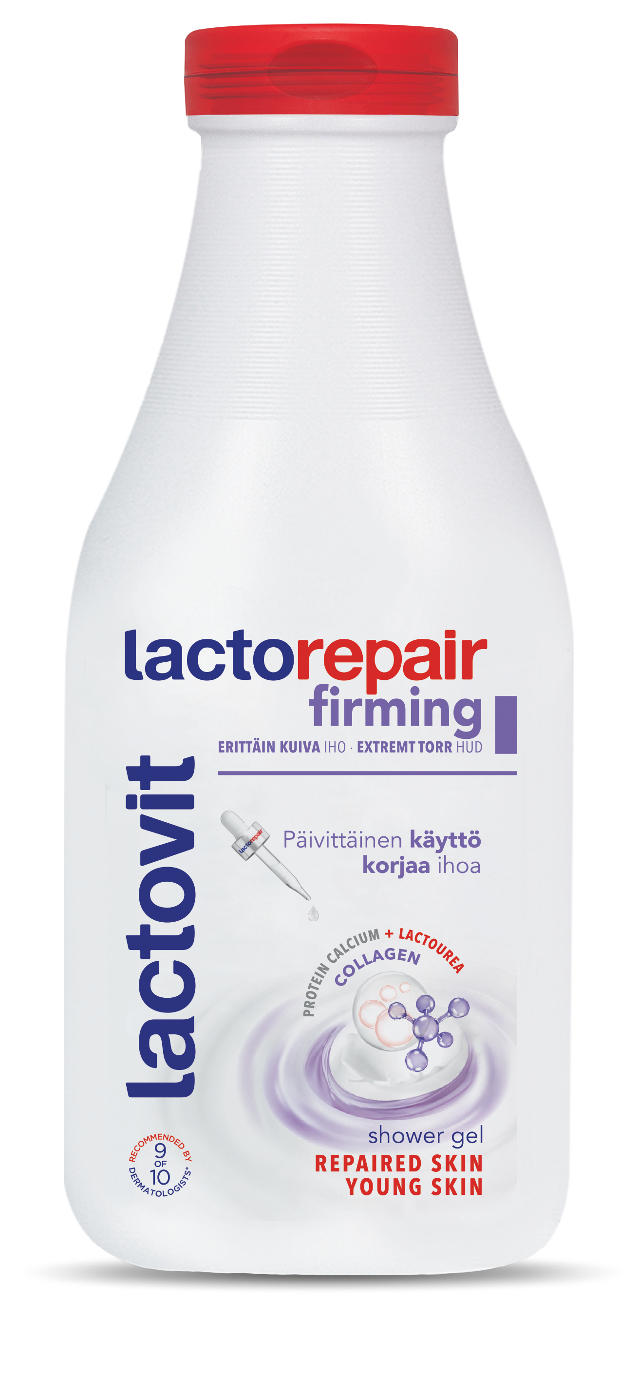 Lactovit suihkusaippua 500ml kiinteyttäv