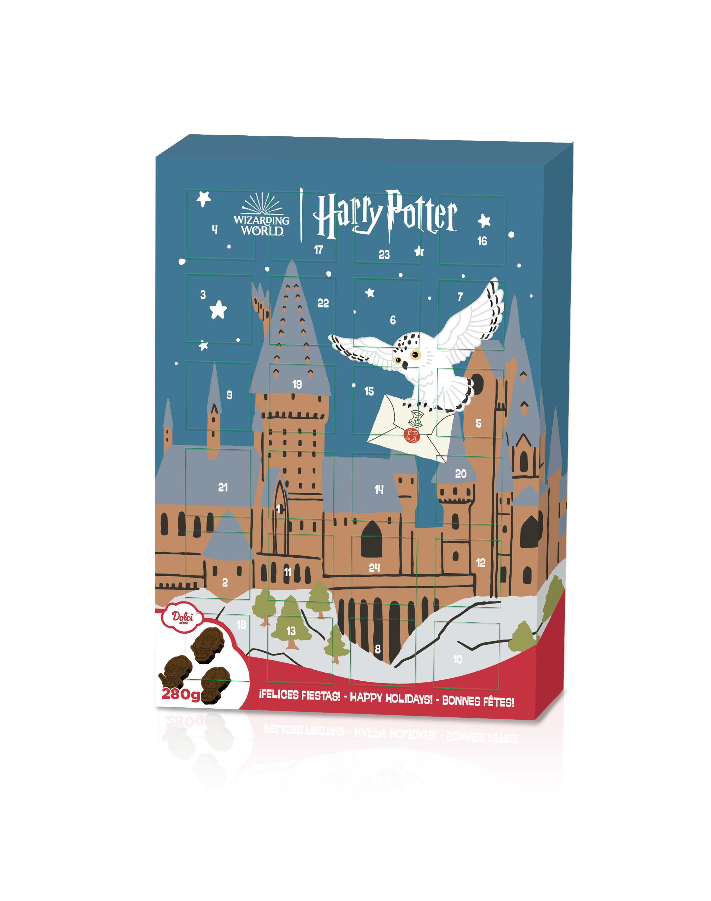 Dolci Preziosi Harry Potter suklaakalenteri 280g