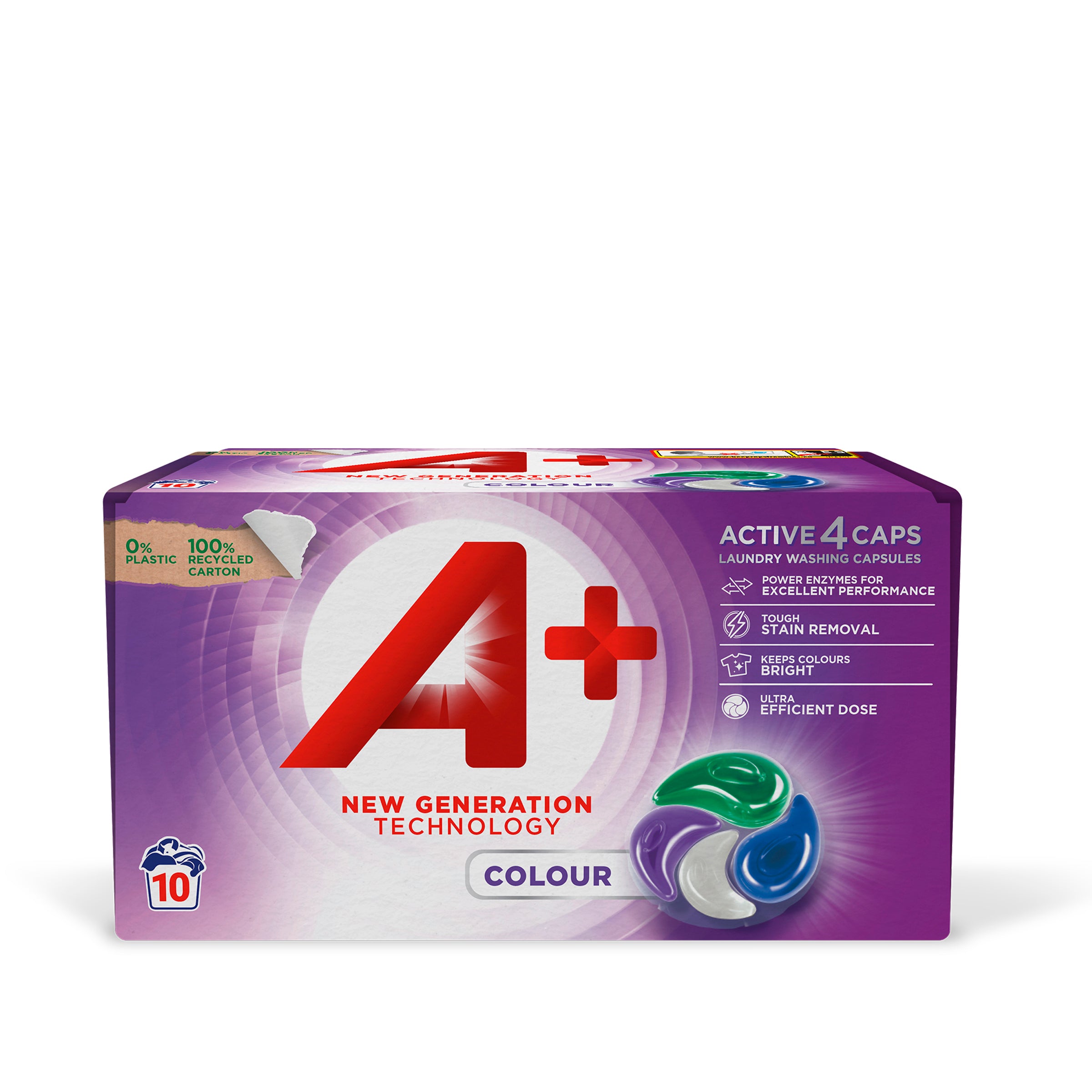 A+ Active4 Caps Color pyykinpesu 10kpl