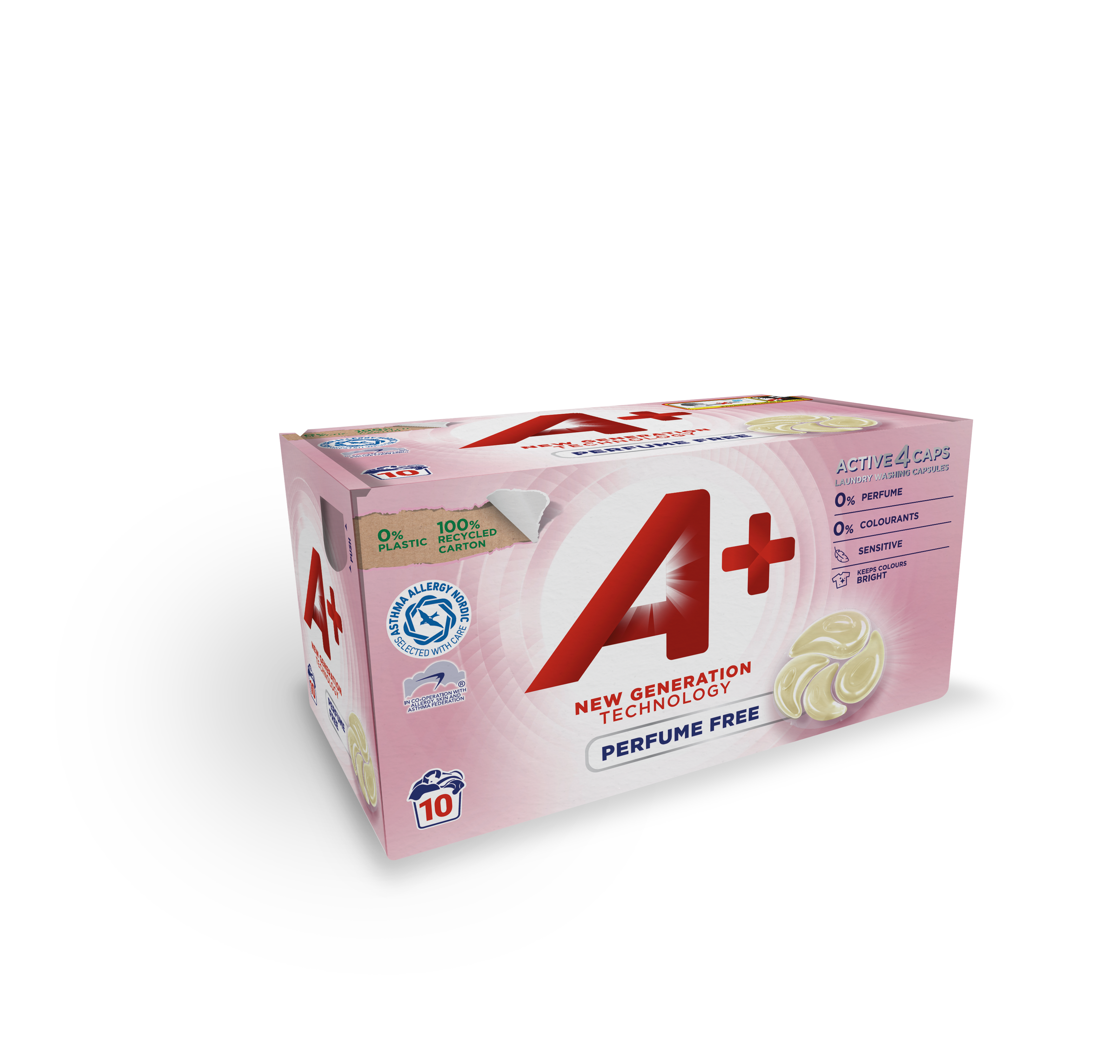 A+ Active4 Caps Sensit pyykinpesu 10kpl