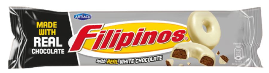 Filipinos 120g Valkosuklaakeksi