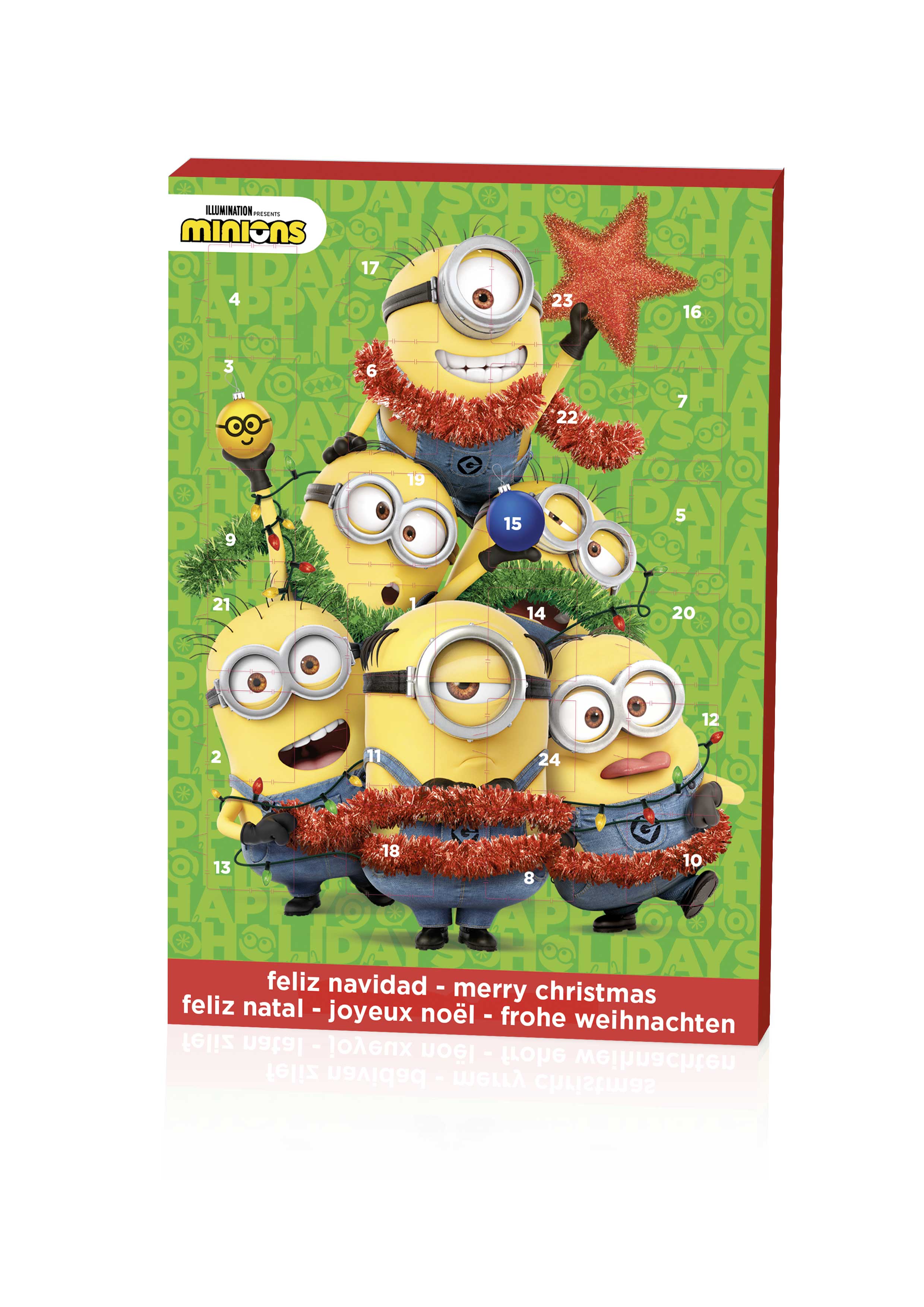 Dolci Minions suklaajoulukalenteri 65g