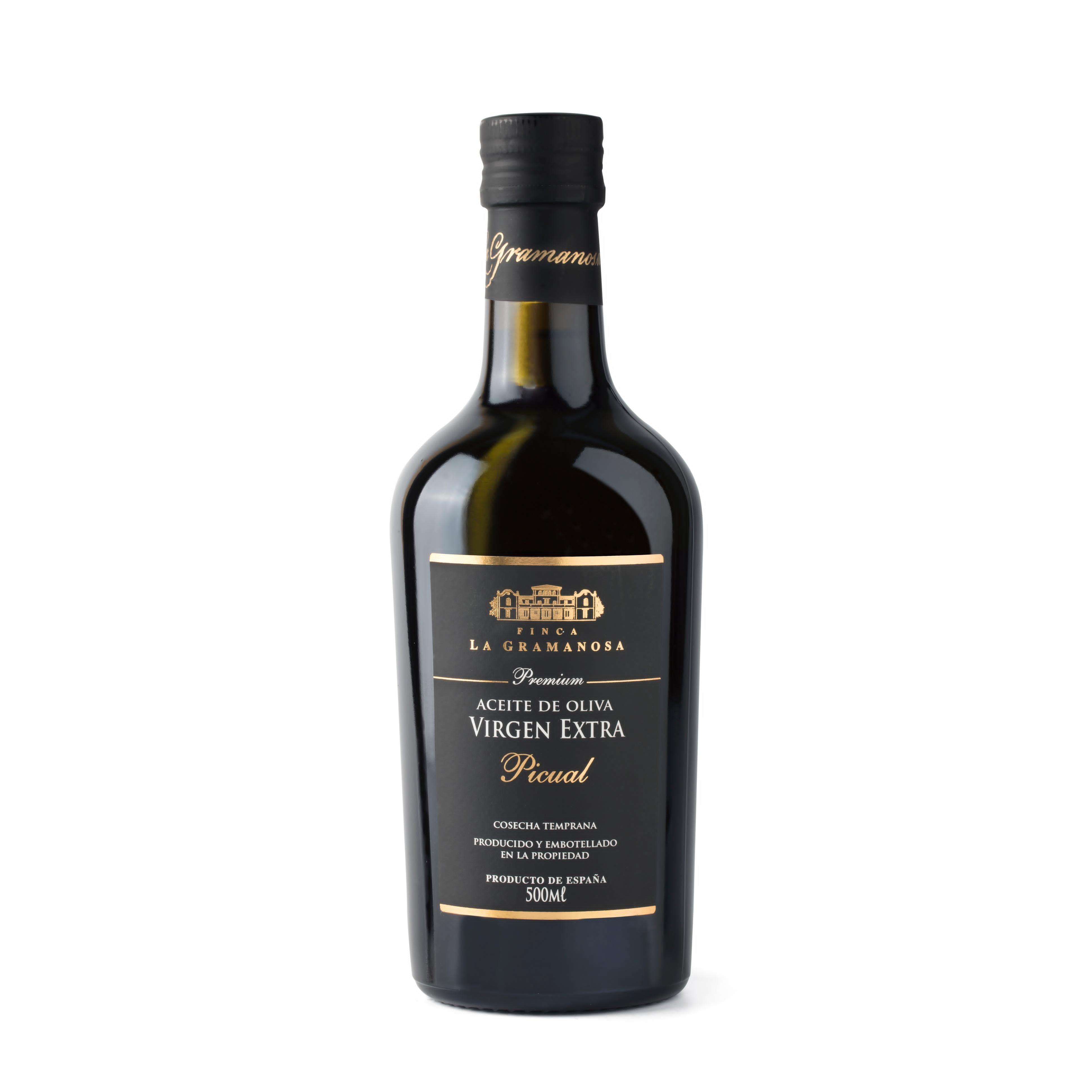 Finca La Gramanosa Picual 500 ml kylmäpuristettu ekstra-neitsytoliiviöljy