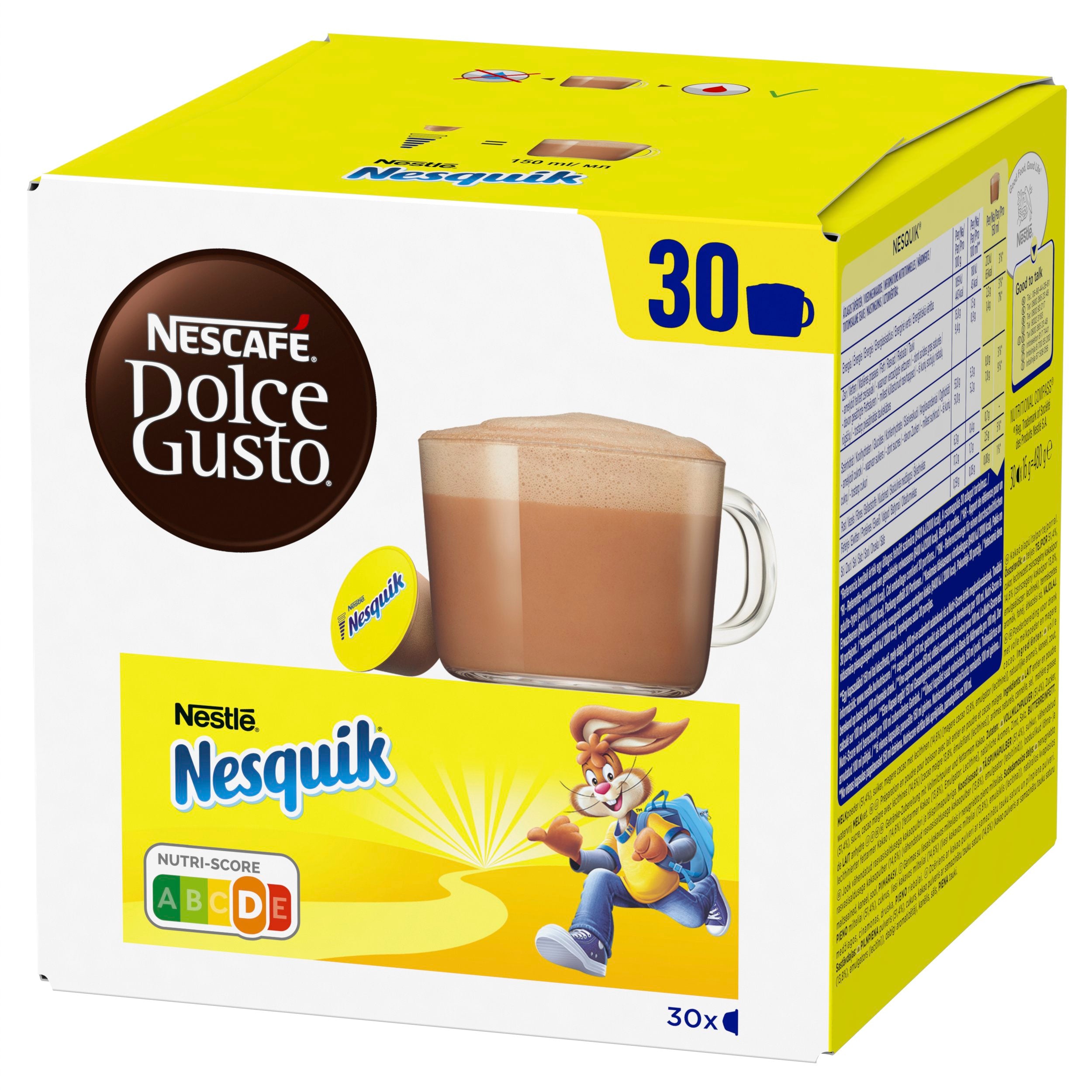 Nescafé Dolce Gusto Nesquik 30 capsules/480g
