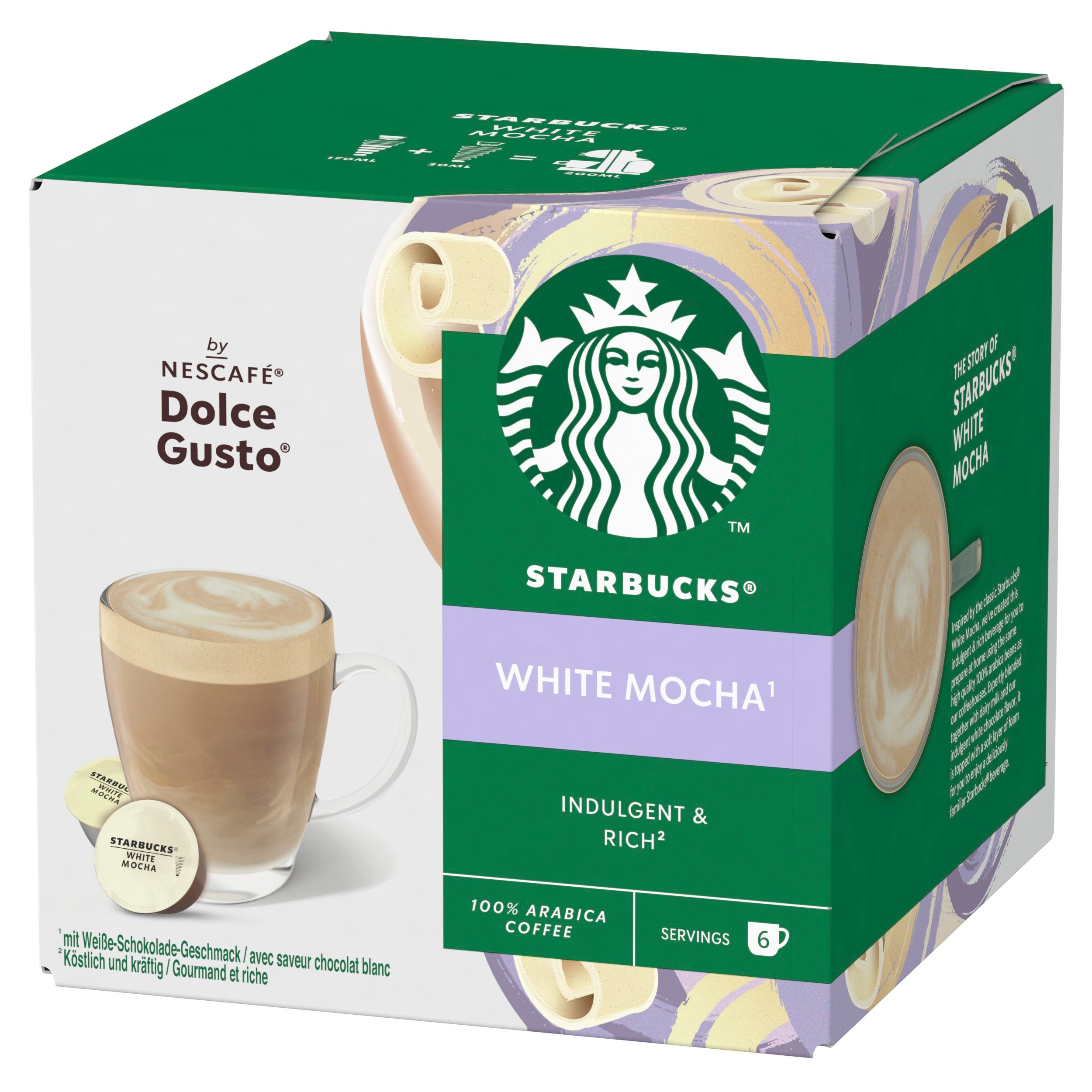 Starbucks Nescafé Dolce Gusto White Mocha 12 capsules/123 g