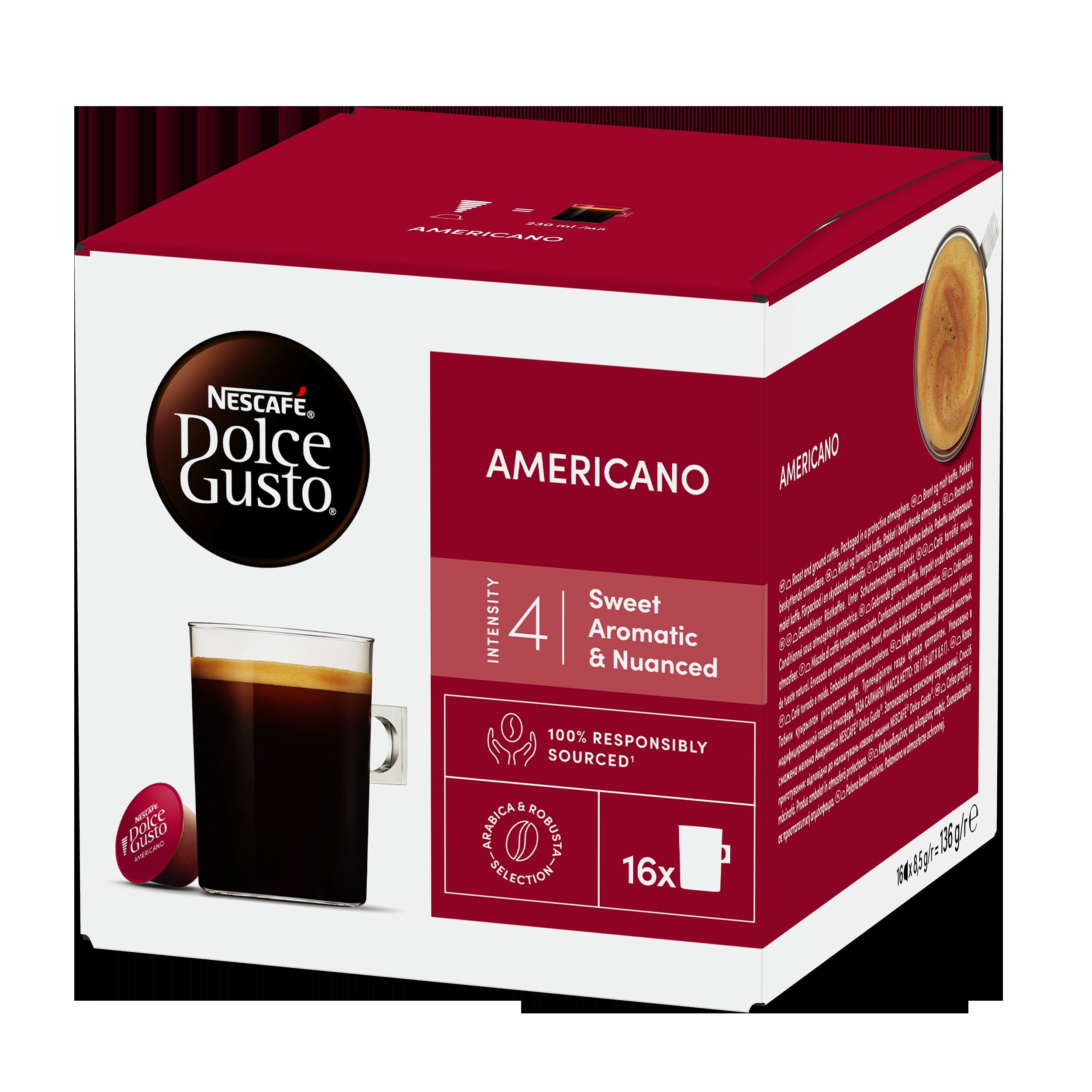 Nescafé Dolce Gusto Americano 16 capsules/136g