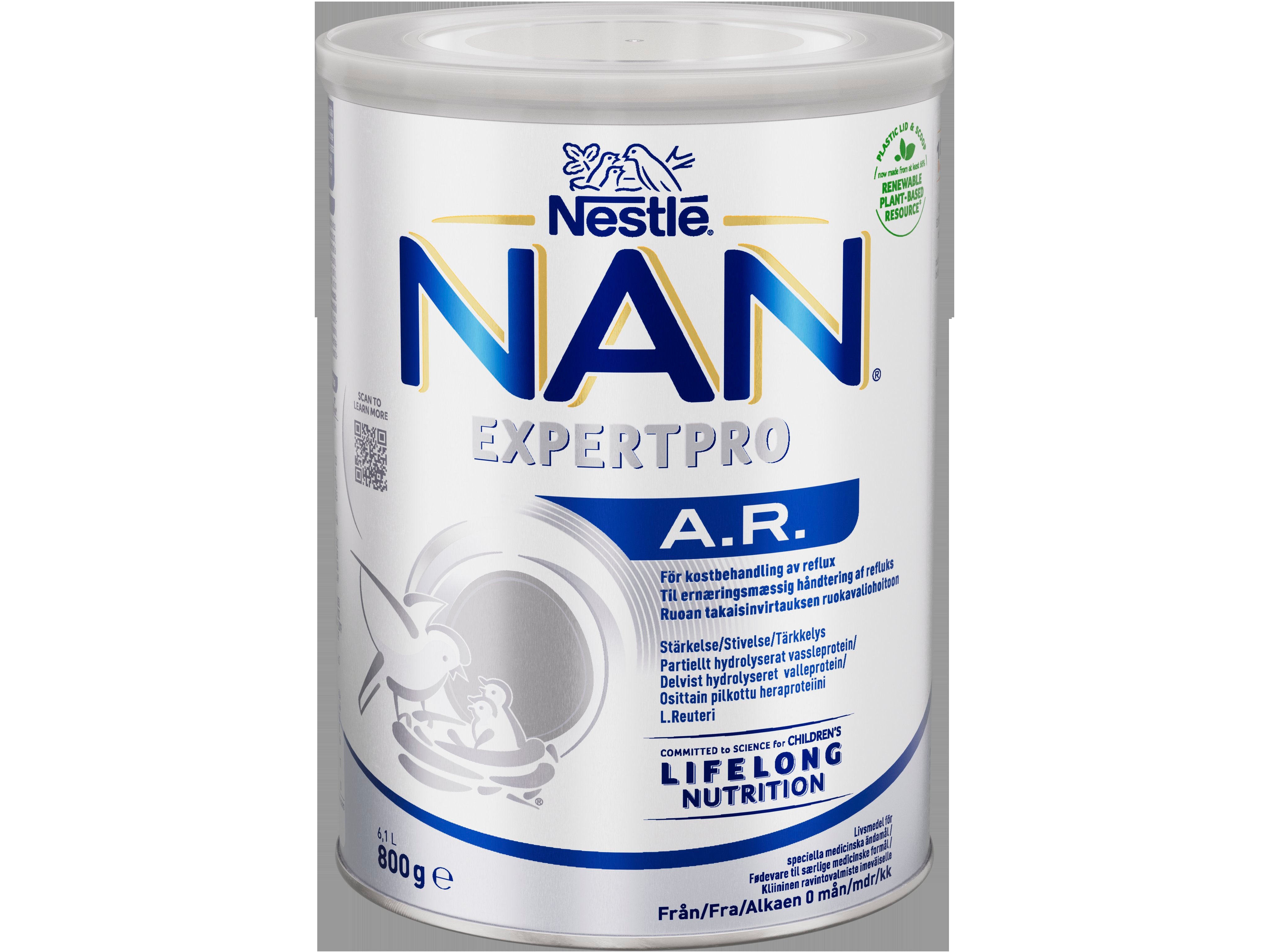 Nestlé NAN A.R. 800g Kliininen ravintovalmiste