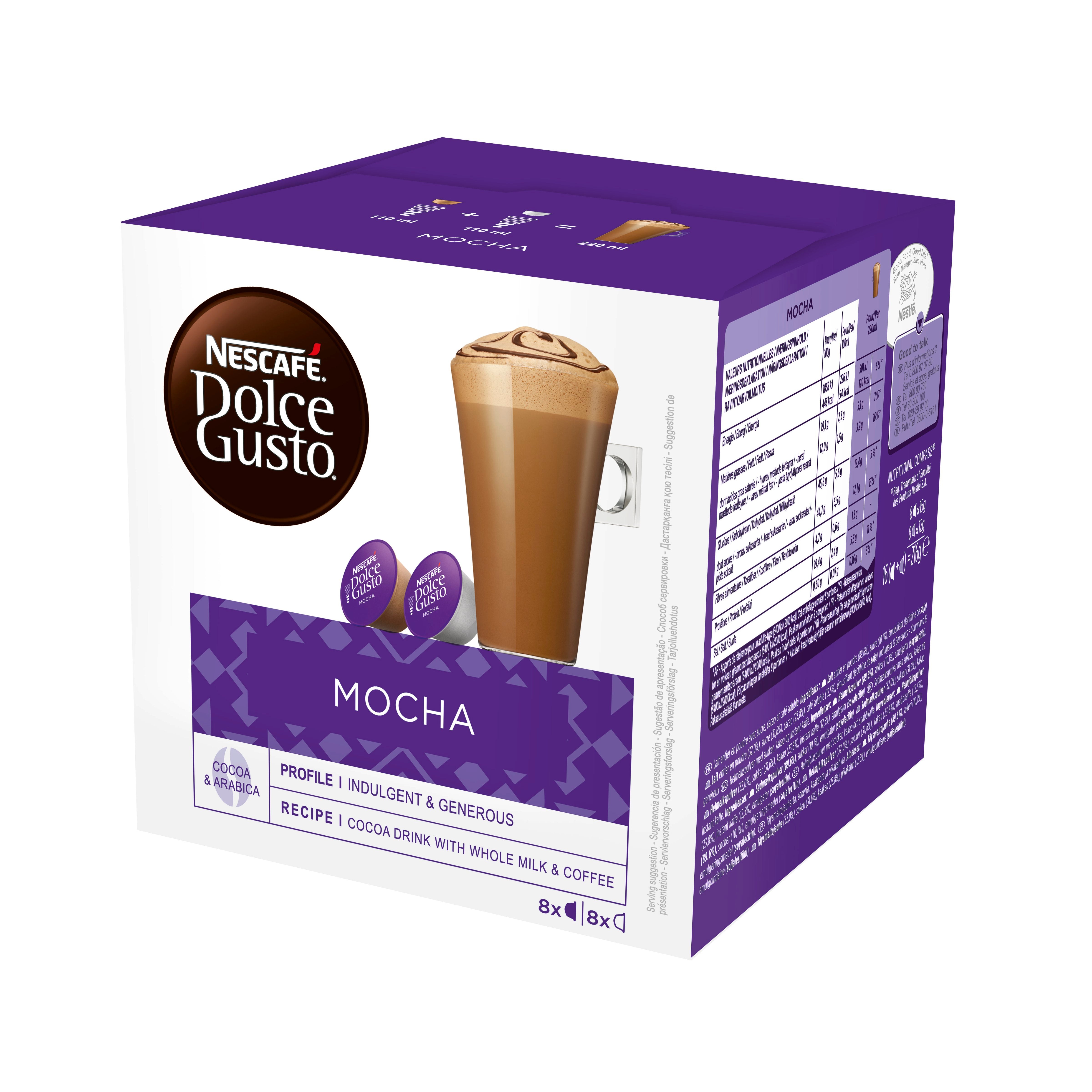 Nescafé Dolce Gusto Mocha 16 kaps/216g