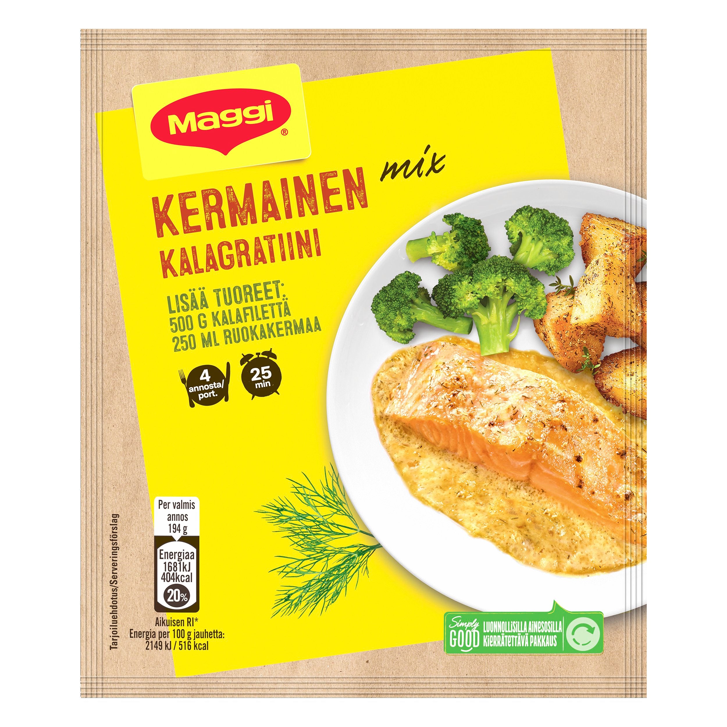 Maggi Mix 26g Kermainen kalagratiini
