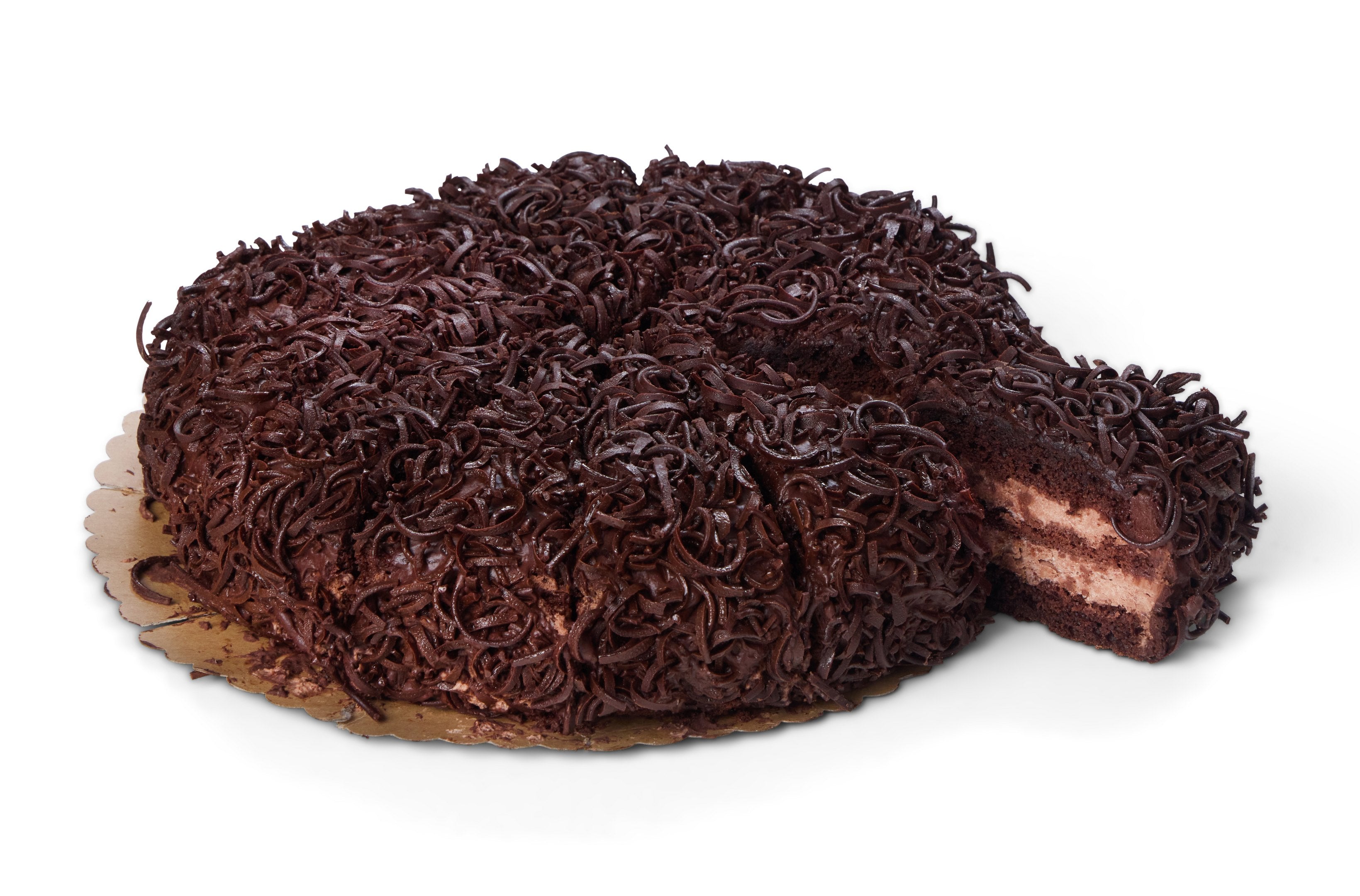 Reuter & Stolt Suklaakakku 1400g kypsä pakaste valmiiksi leikattu 12 palaan