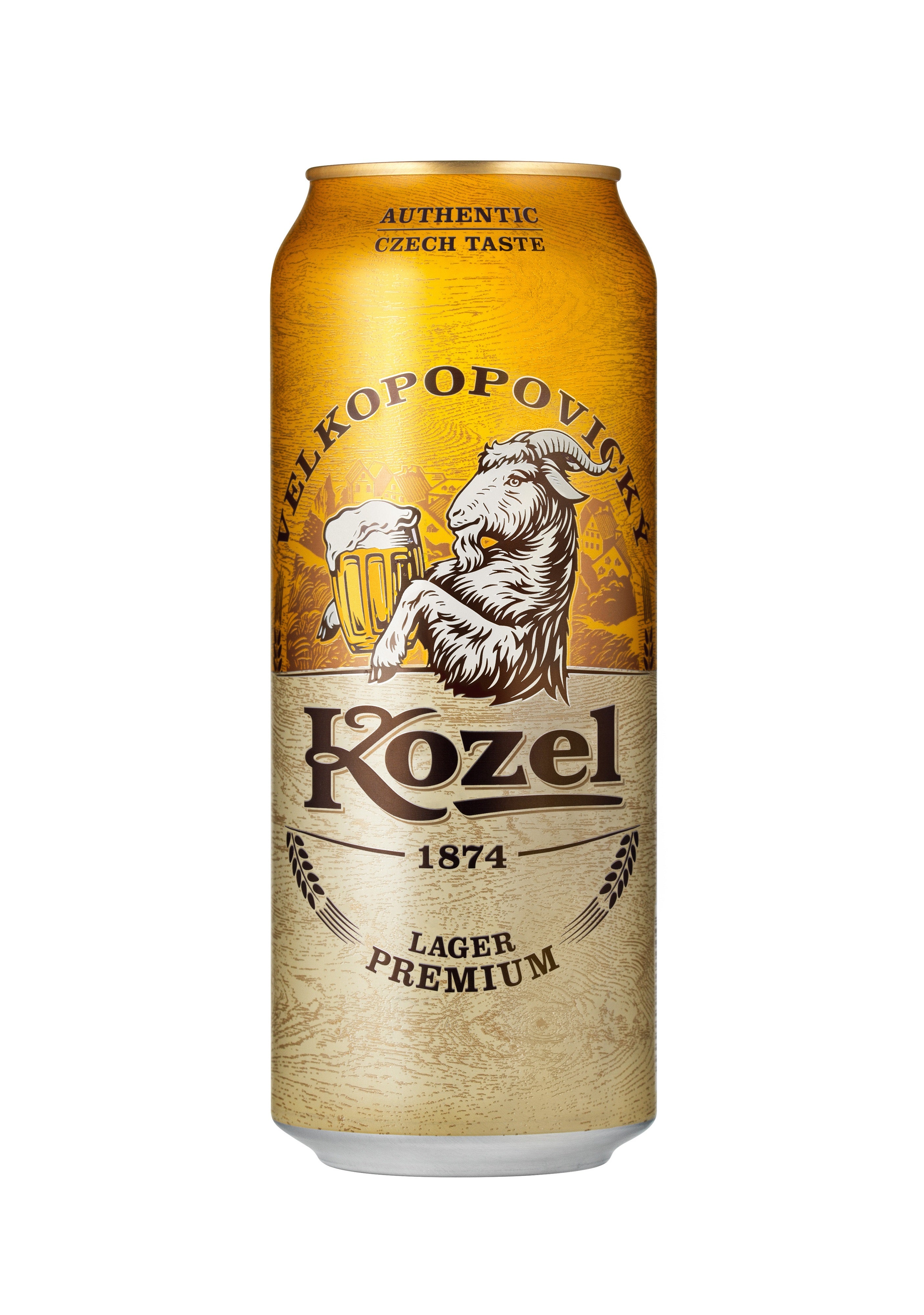 Velkopopovicky Kozel Premium 4,6% 0,5 l tlk olut