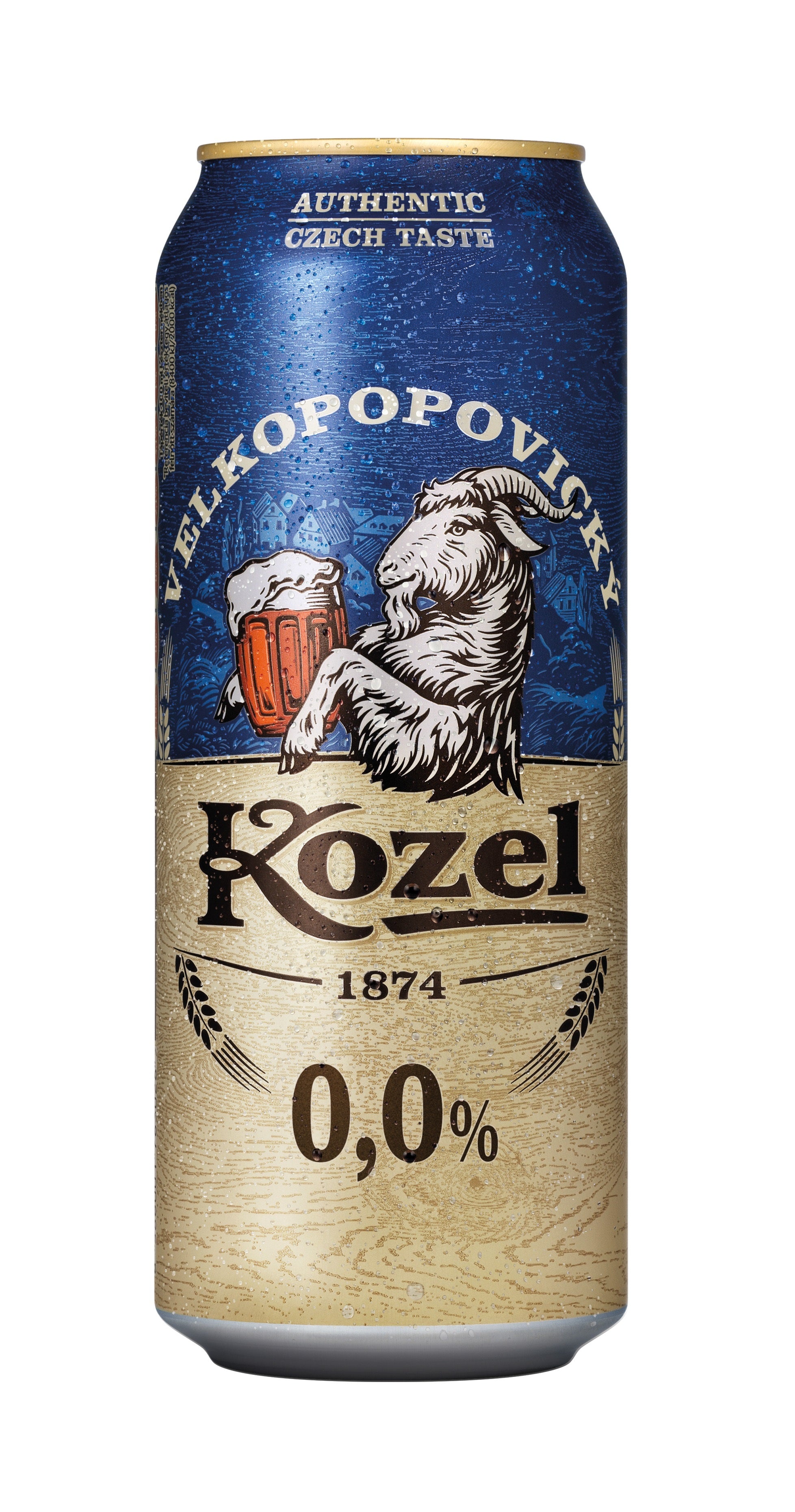 Velkopopovický Kozel sans alcool 0,0% 50cl tlk
