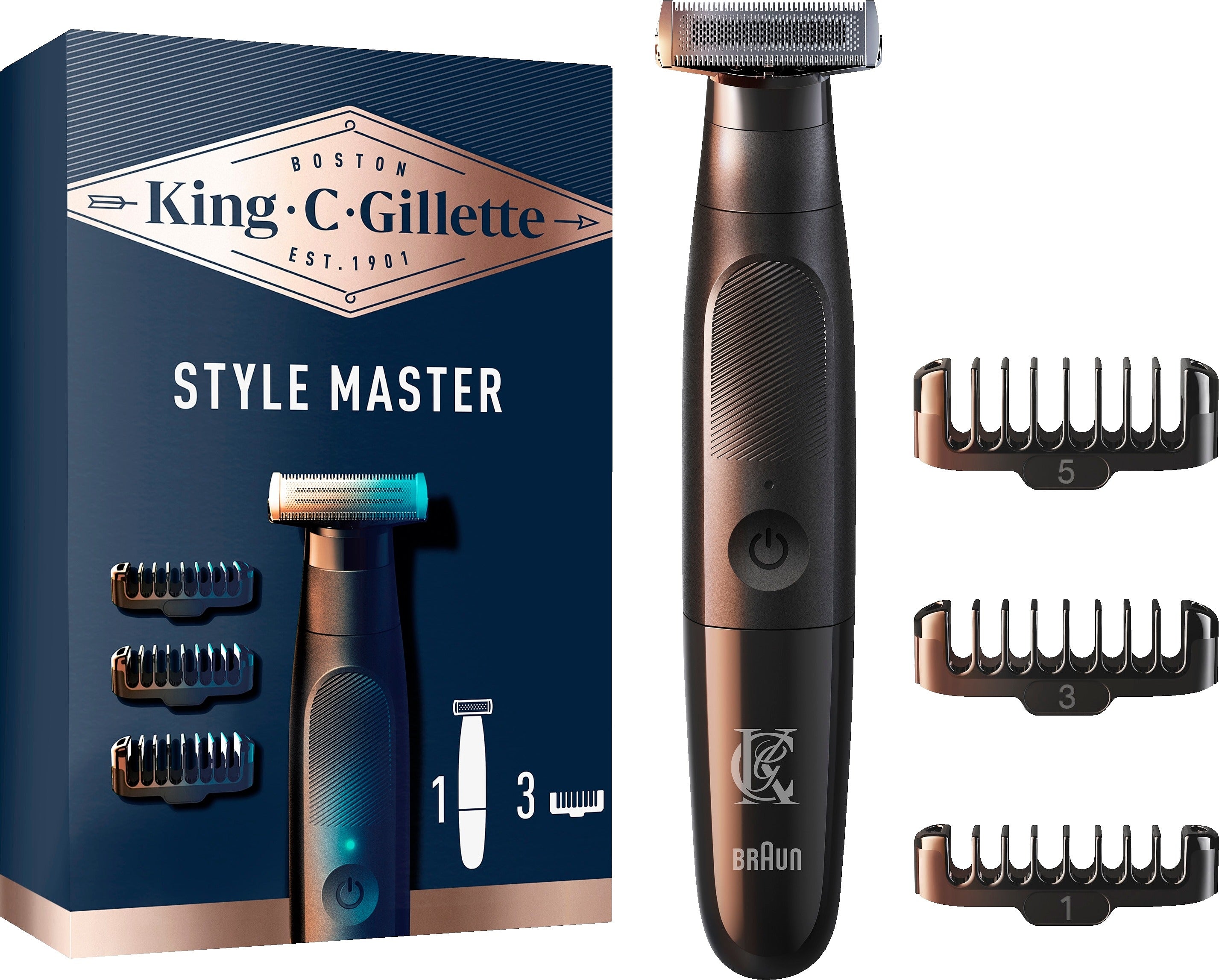 King C. Gillette trimmeri Style Master
