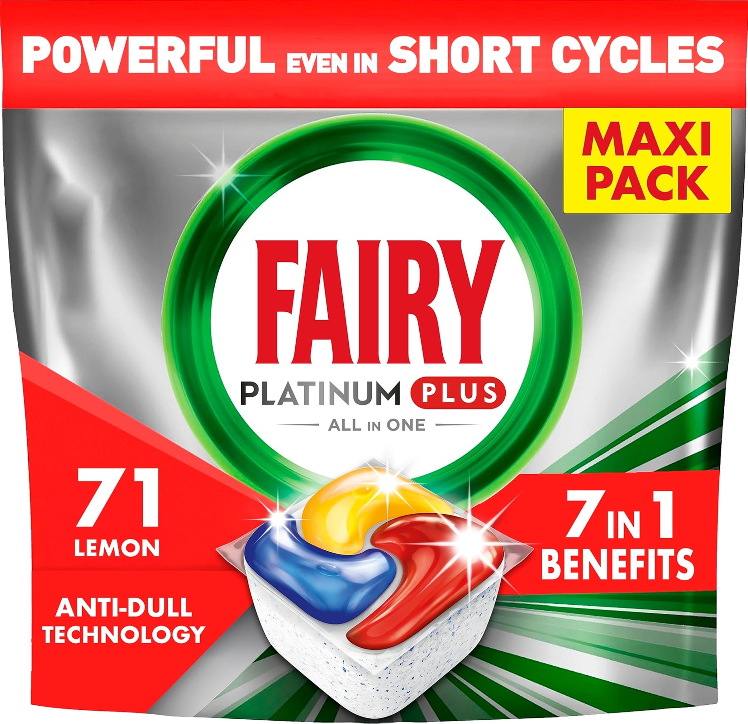 Fairy Platinum Plus Tout-en-un 71 comprimés