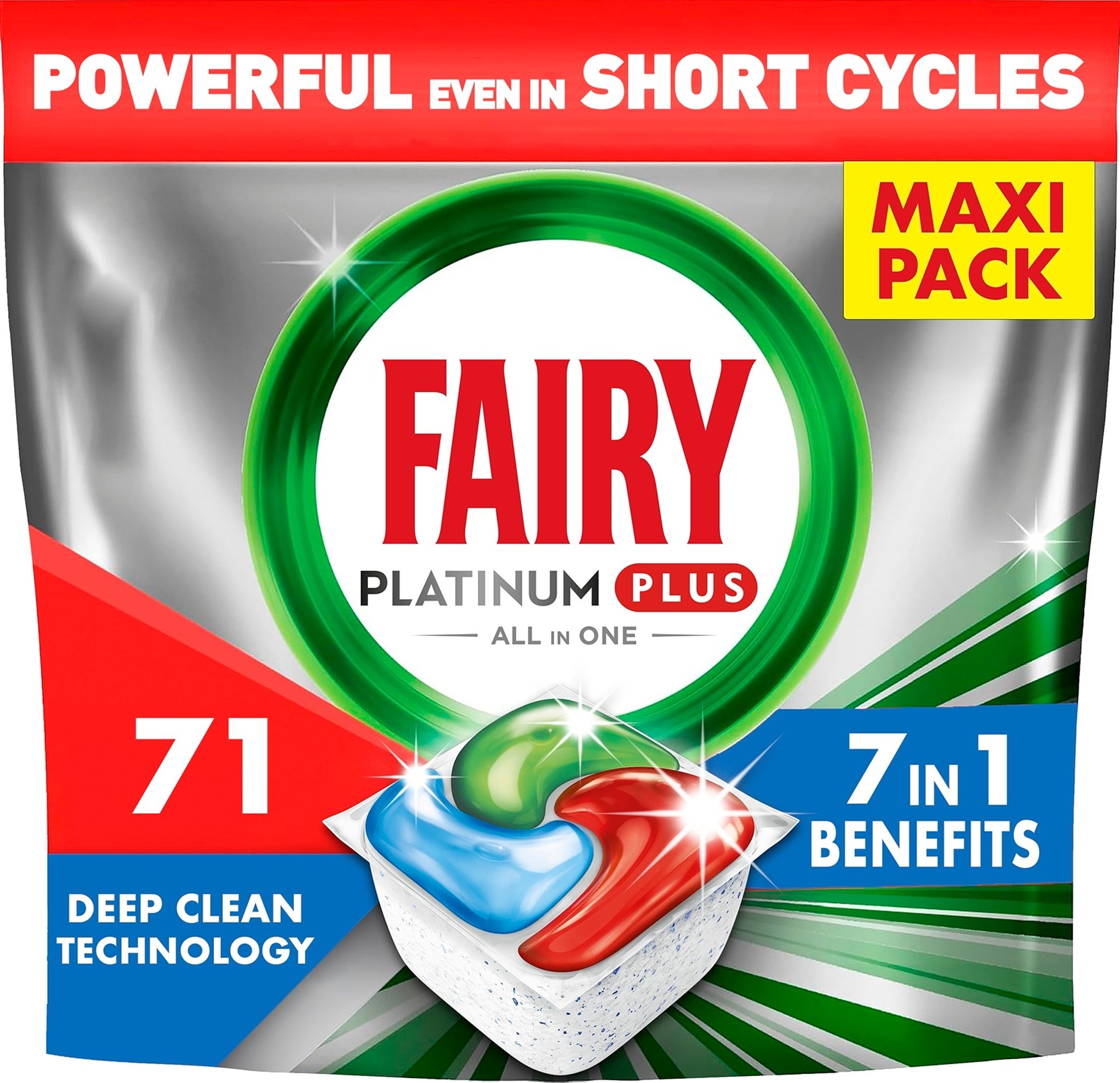 Fairy PlatinumPlus All_in1 DeepCle 71 comprimés