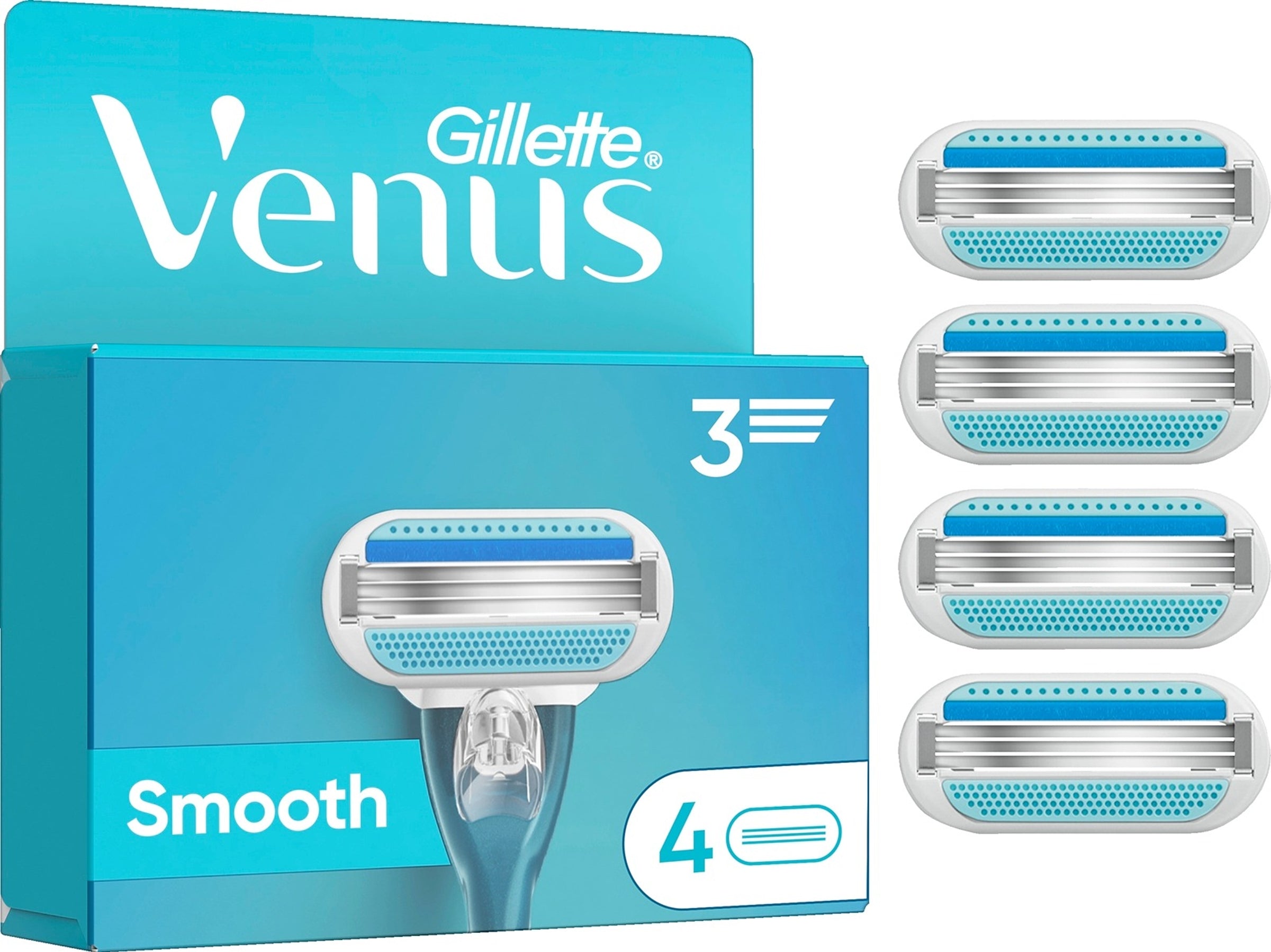 Gillette Venus Smooth 4kpl terä