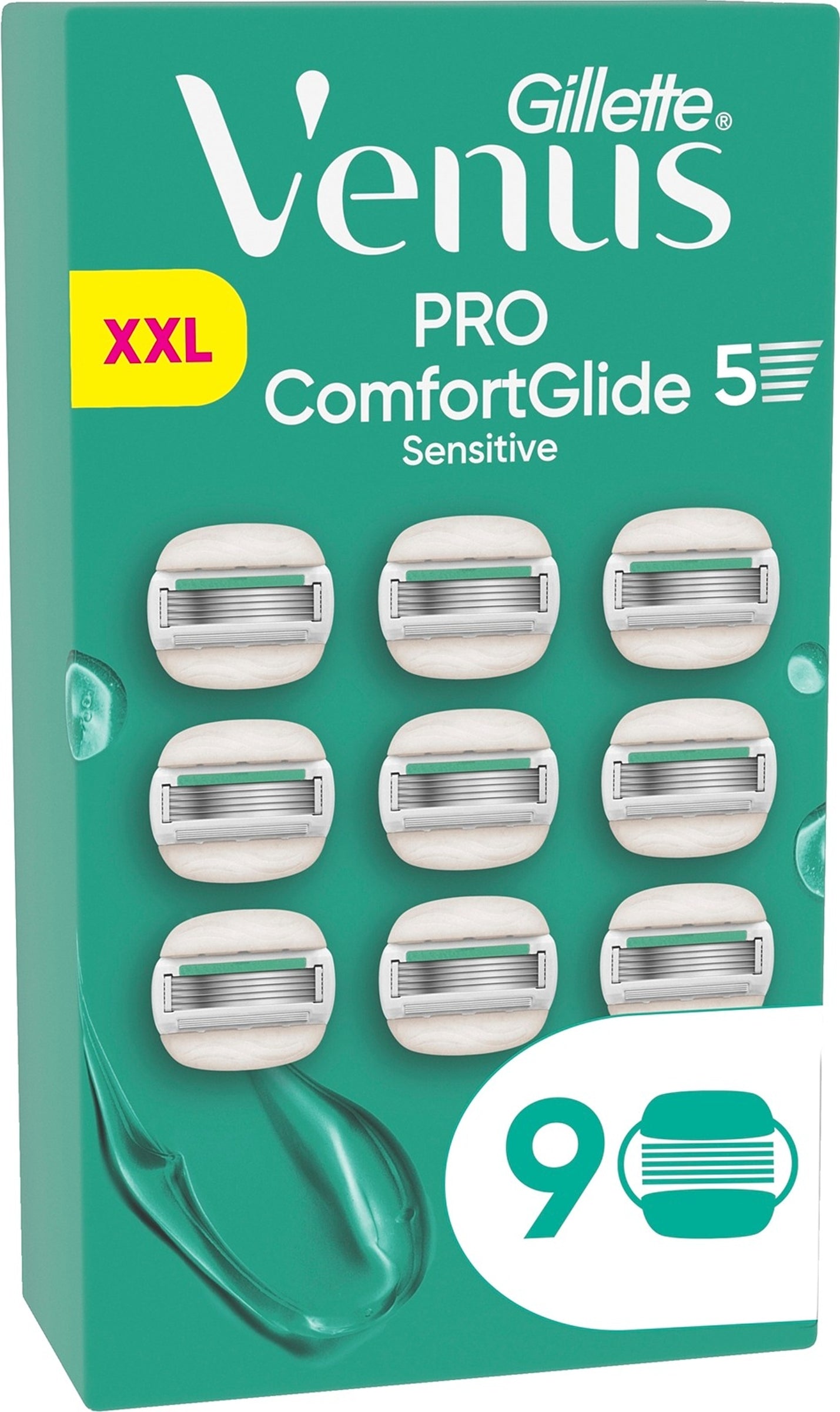 Gillette Venus Pro terä 9kpl CG Sensitiv