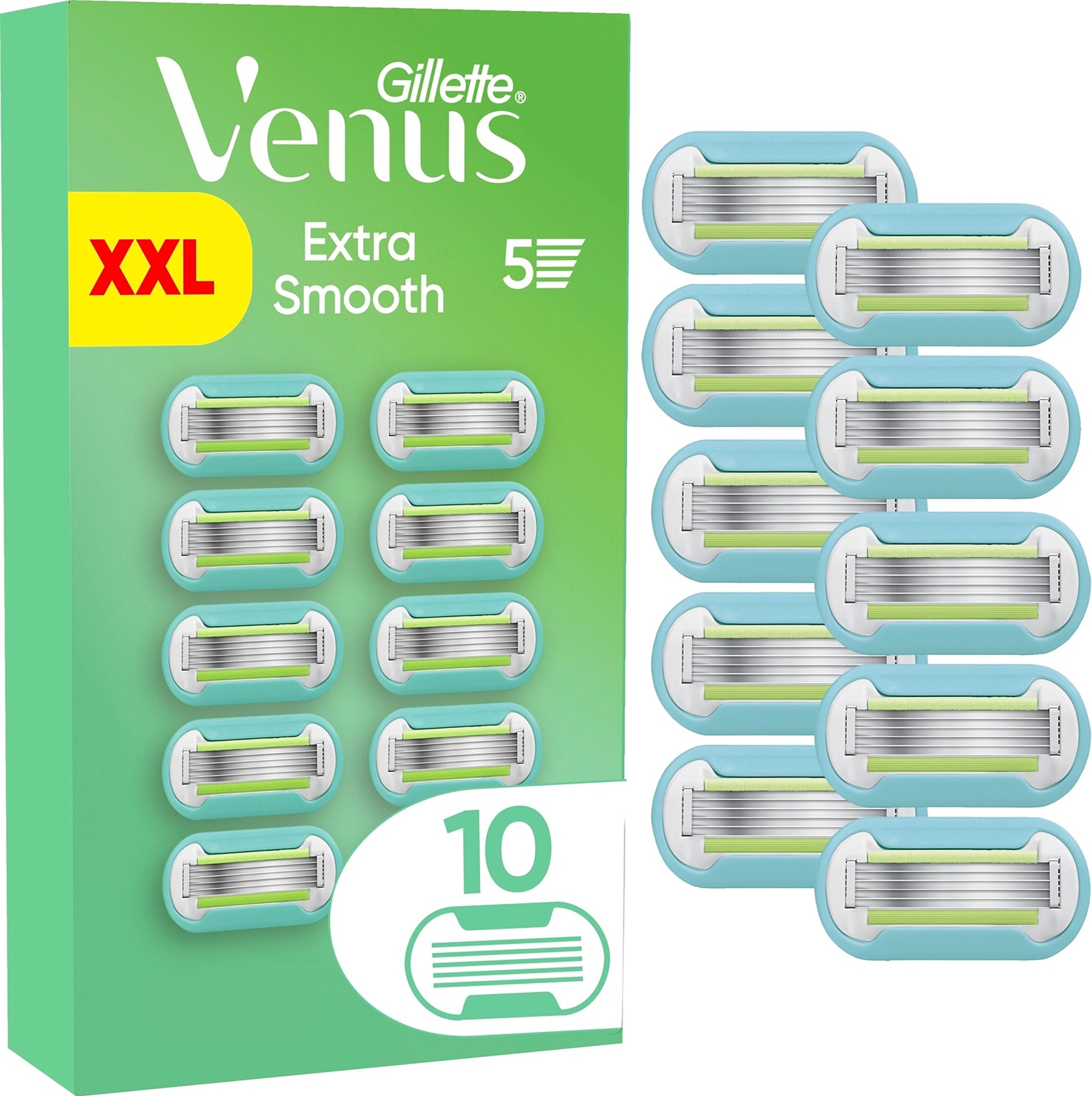 Gillette Venus Extra Smooth 10kpl terä