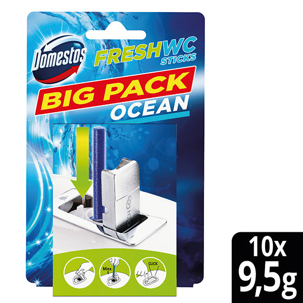 Domestos WC-raikastintikku 10kpl Ocean