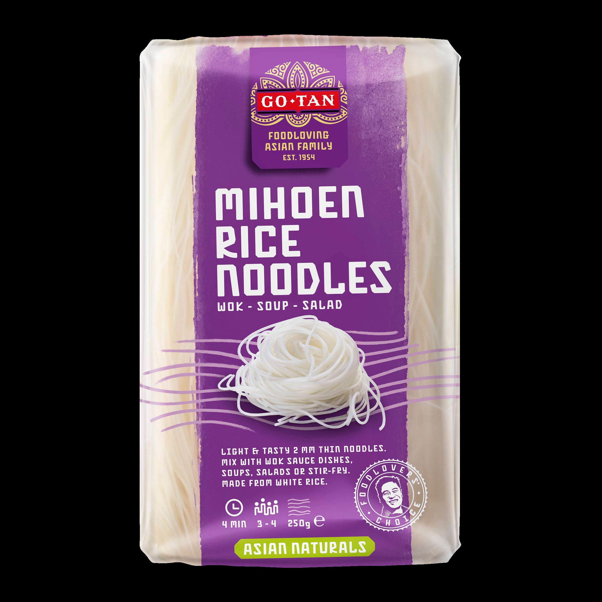 Go-Tan Miehoen riisinuudeli 250g