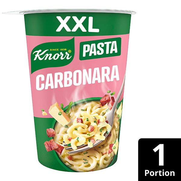 Knorr Carbonara Snack Pot Big Pastavälipala 92 g