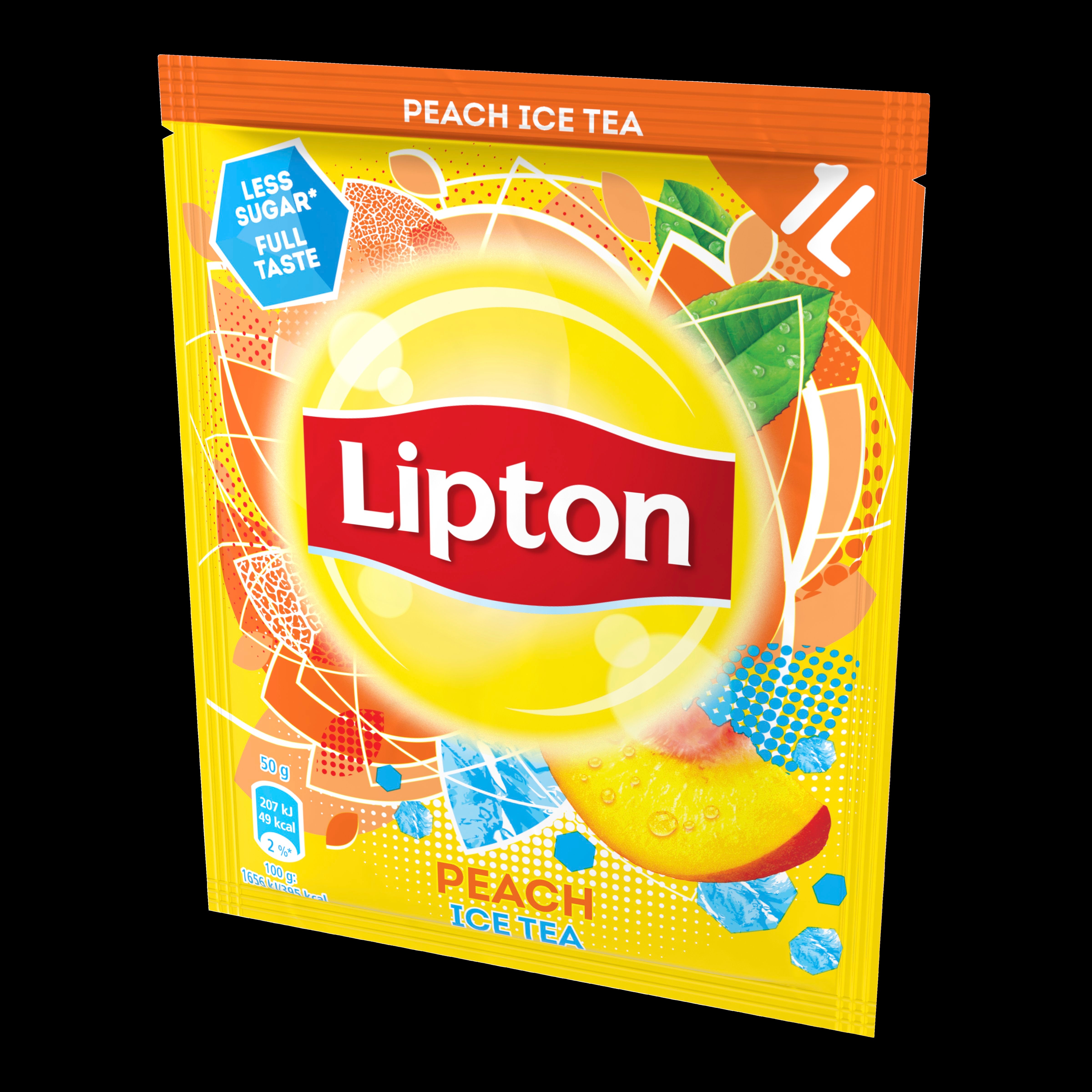 Lipton Persikanmakuinen jääteejuomajauhe 50g