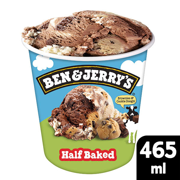 Ben & Jerry's Half Baked Jäätelö 465ml/406g