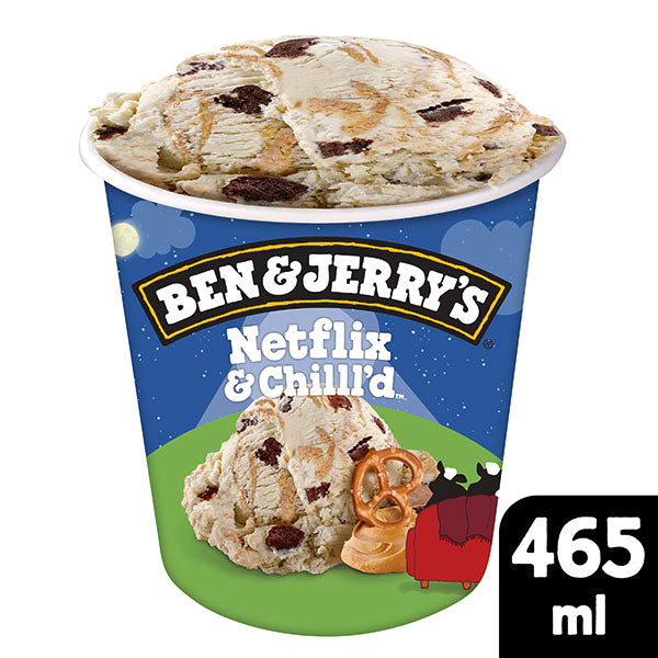 Ben & Jerry's Netflix & Chilll'd Jäätelö 465ml/405g