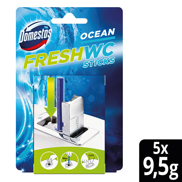 Domestos 5x7g WC-raikastintikut