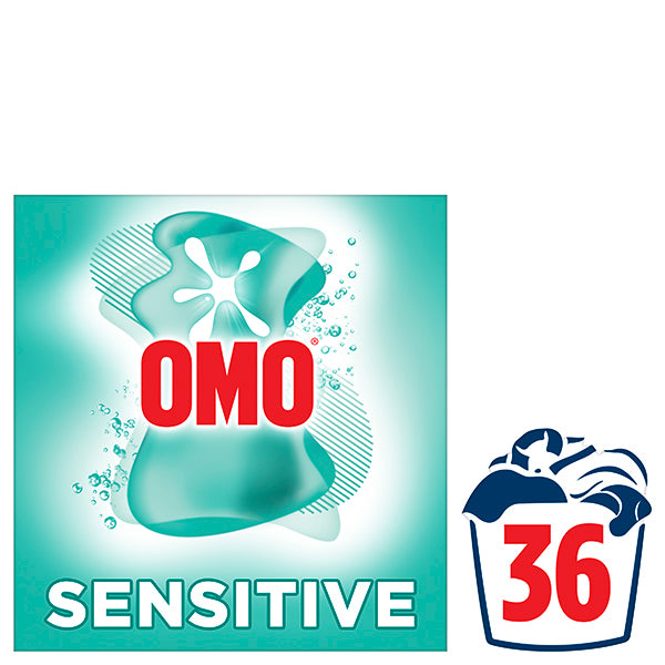 Omo pyykinpesujauhe 1,26kg Sensible
