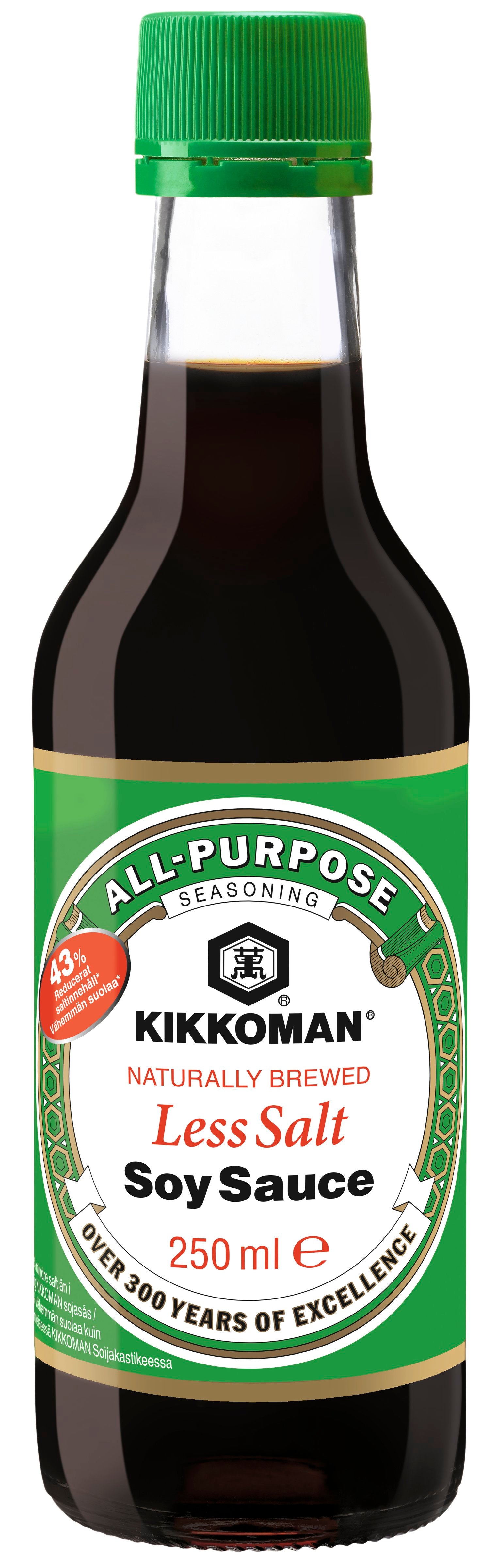 Kikkoman 250ml Moins de sel soijakastike