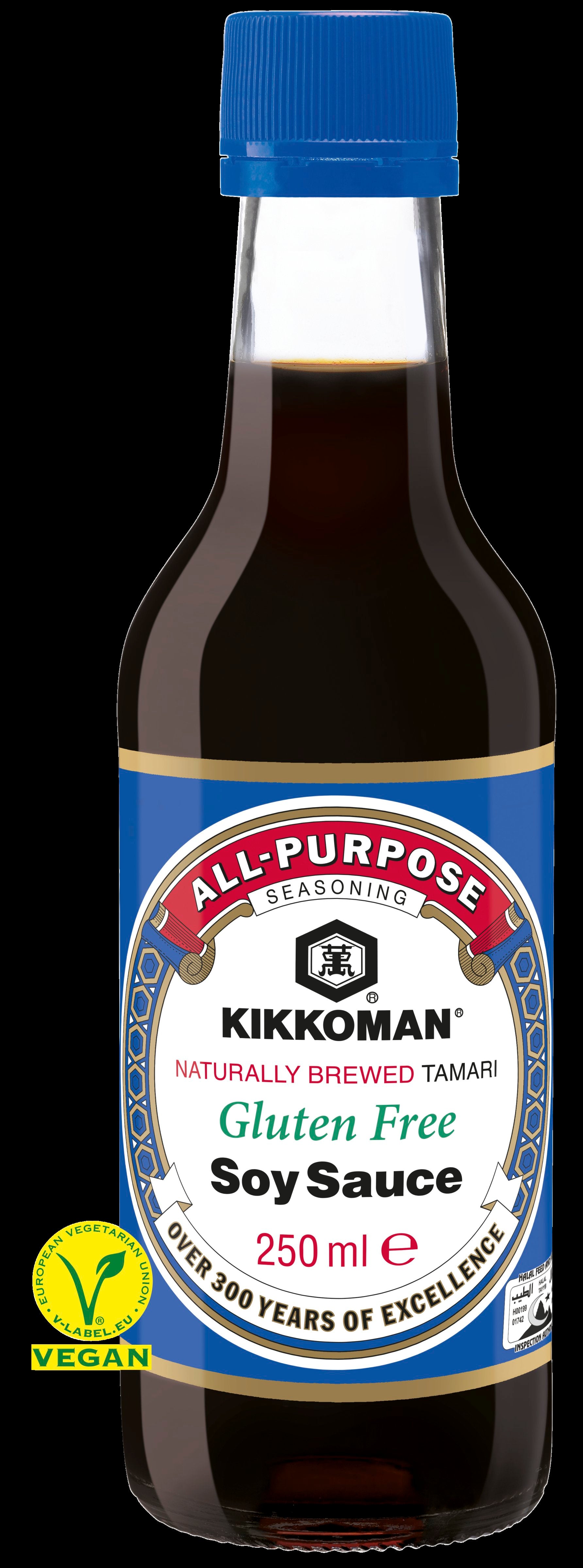 Kikkoman 250ml Gluteniton soijakastike