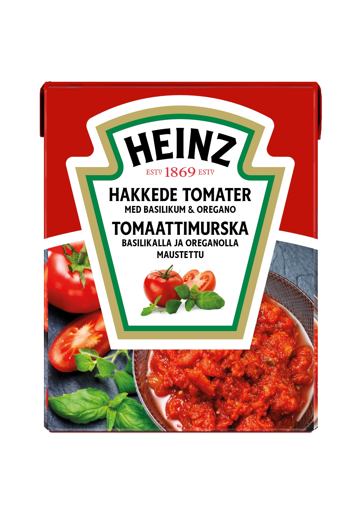 Heinz Tomaattimurska origan et basilic 390g