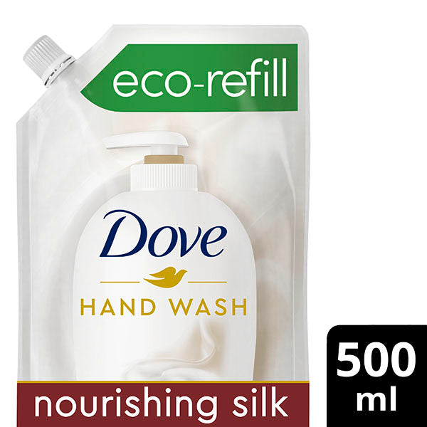Dove saippuatäyttöpussi 500ml Fine silk