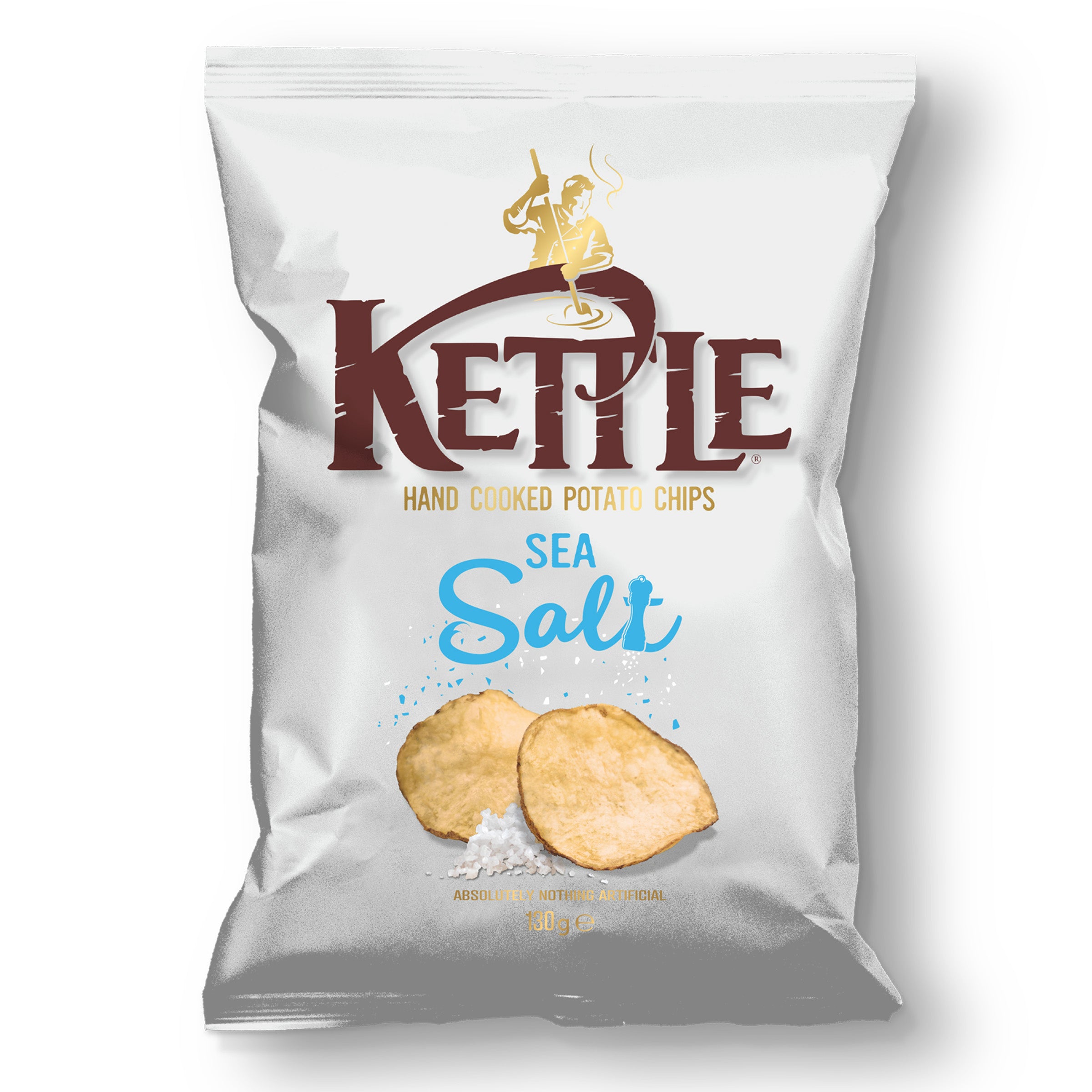130g Kettle Chips Sea Salt Perunalastut