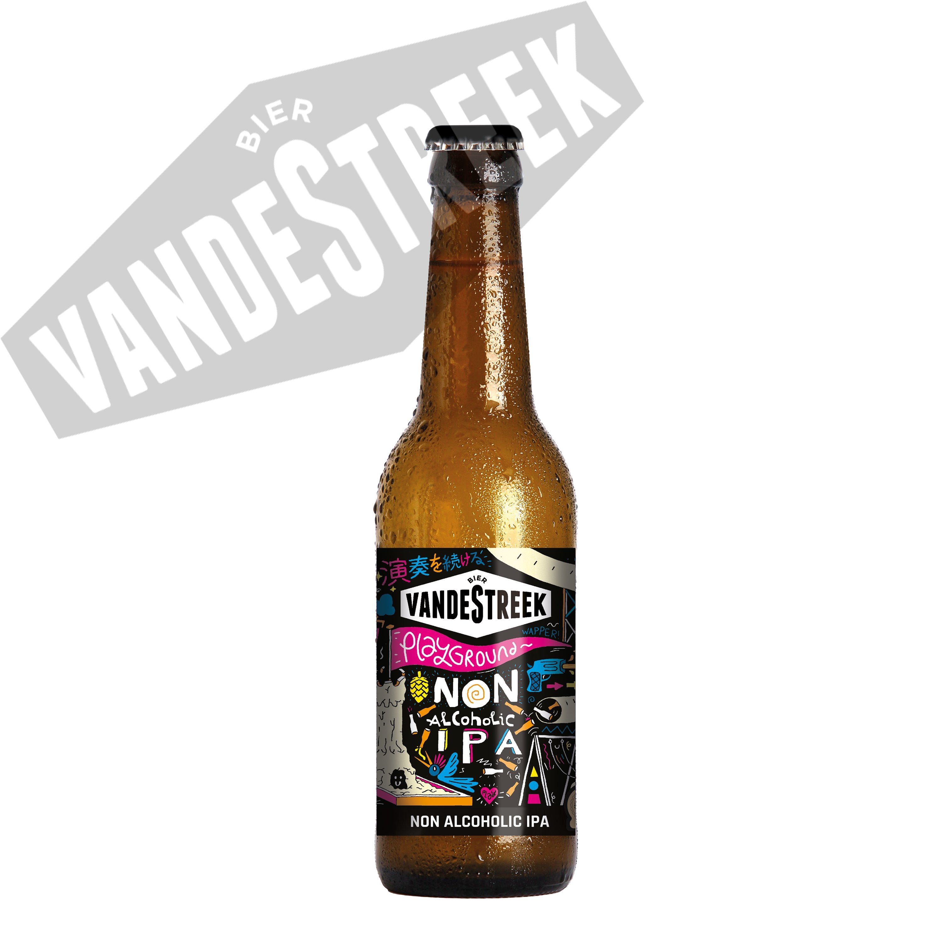 Vandestreek Playground IPA Alkoholiton olut <0,5% 0,33l