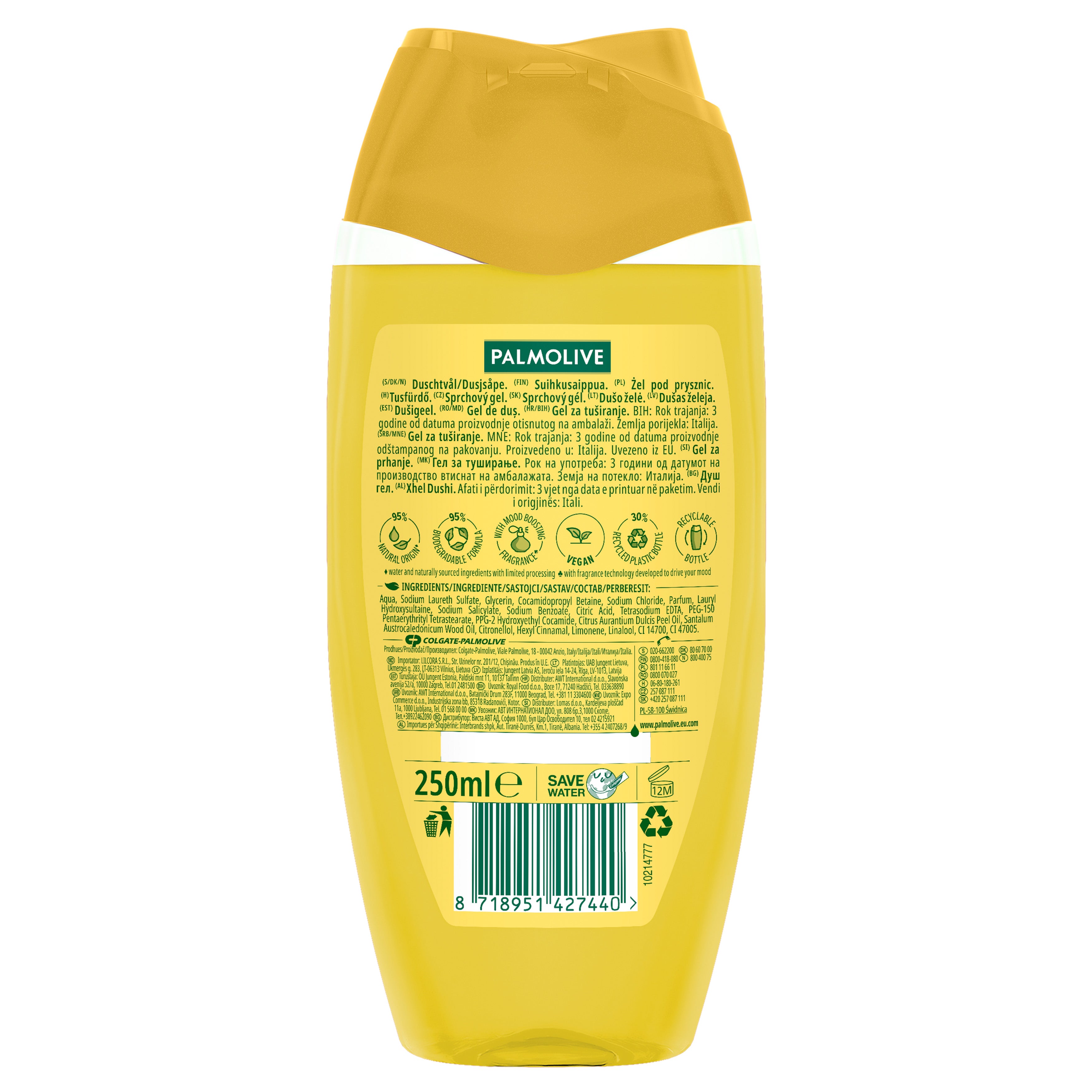 Palmolive Aroma Essence Forever Happy suihkusaippua 250ml