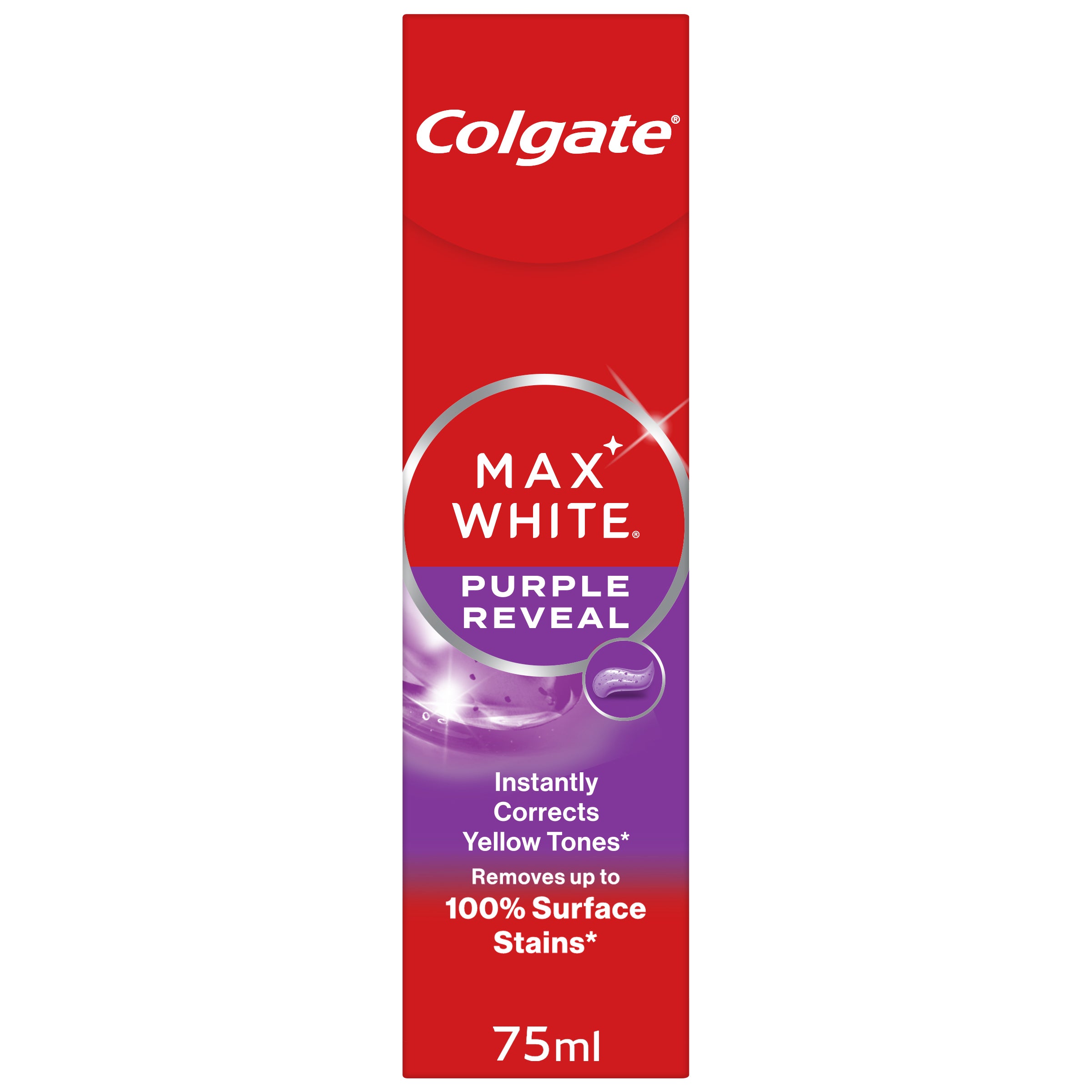 Colgate Max White Purple Reveal hammastahna 75ml