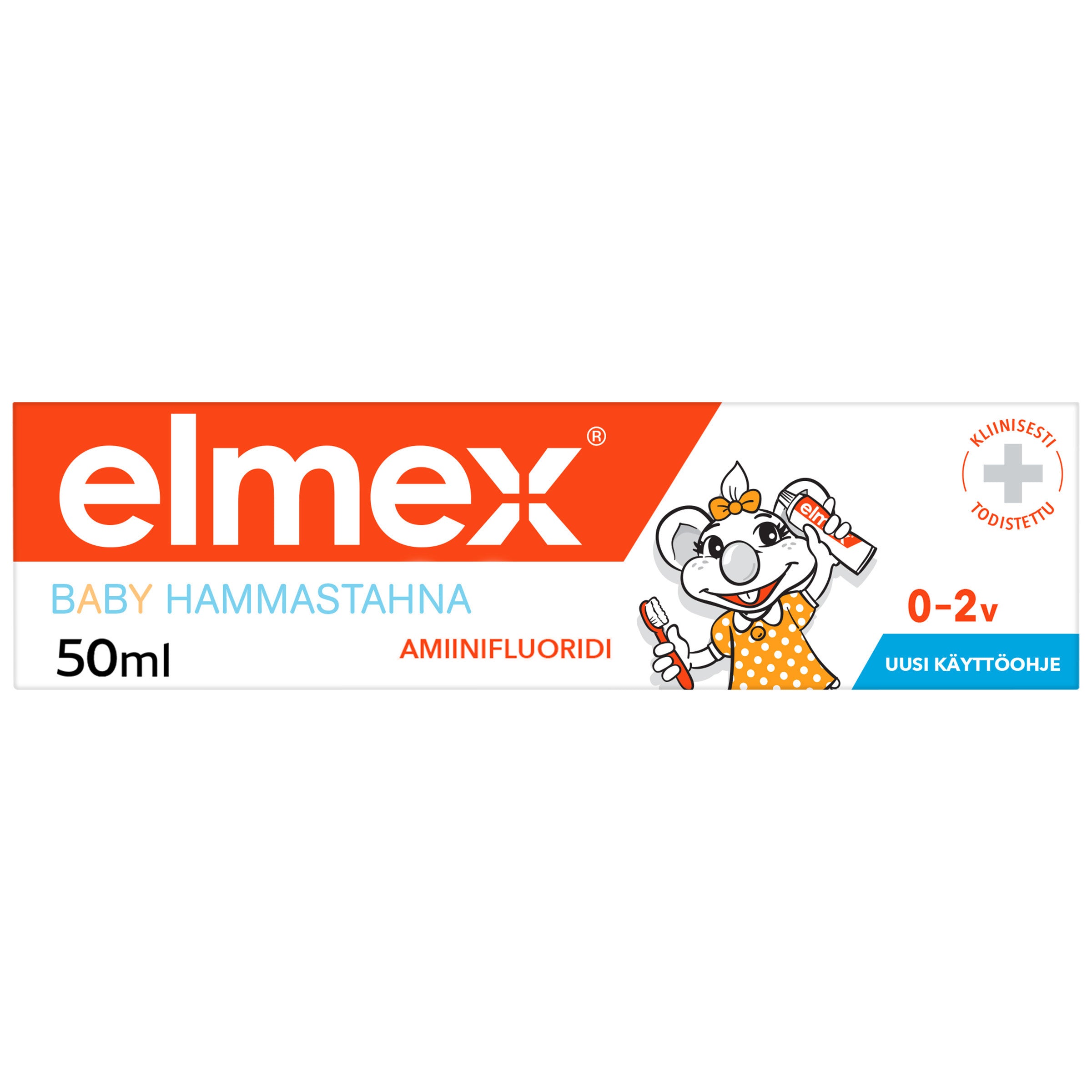 elmex 0-2 v. Bébé hammastahna 50ml