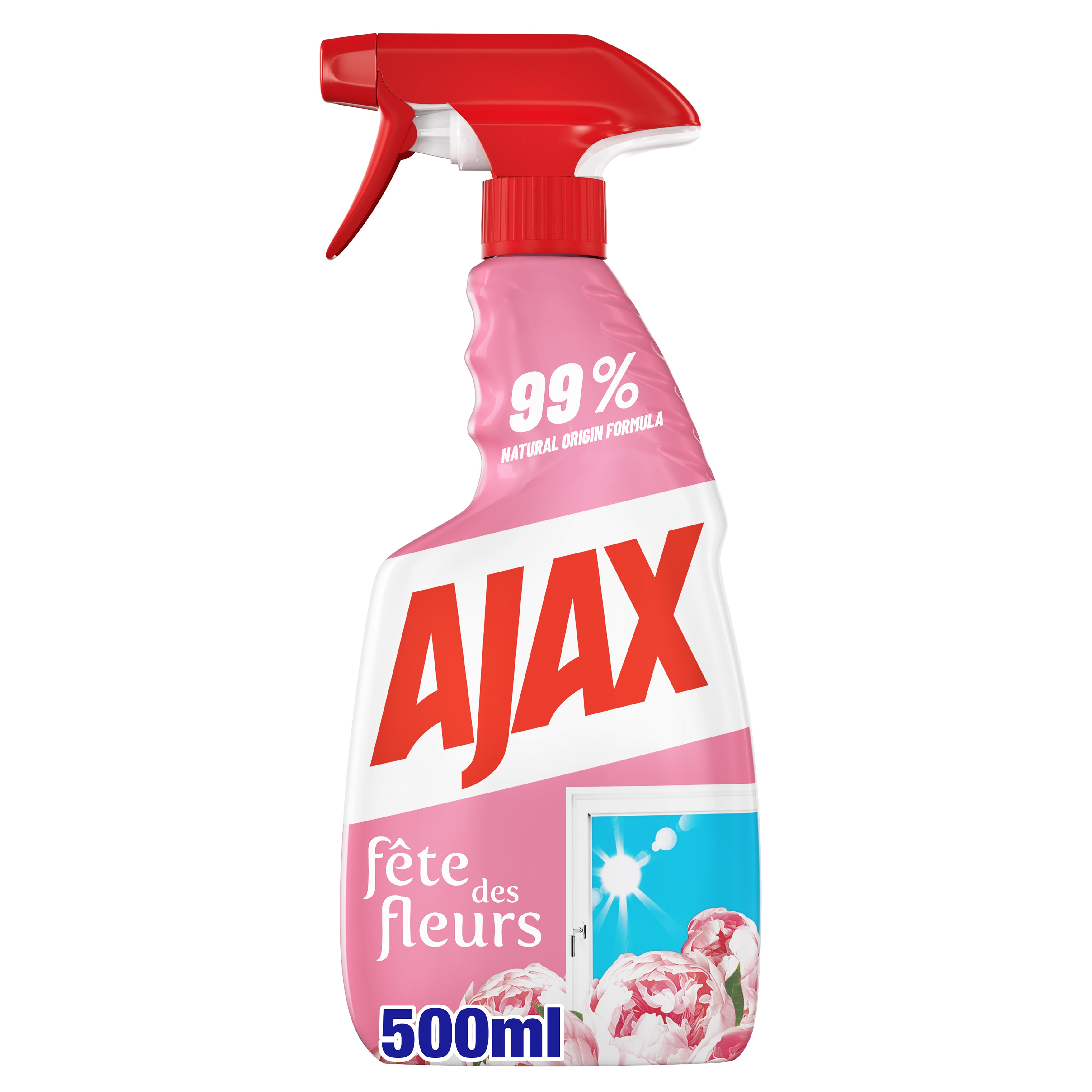 Spray parfumé à la pivoine Ajax 500 ml