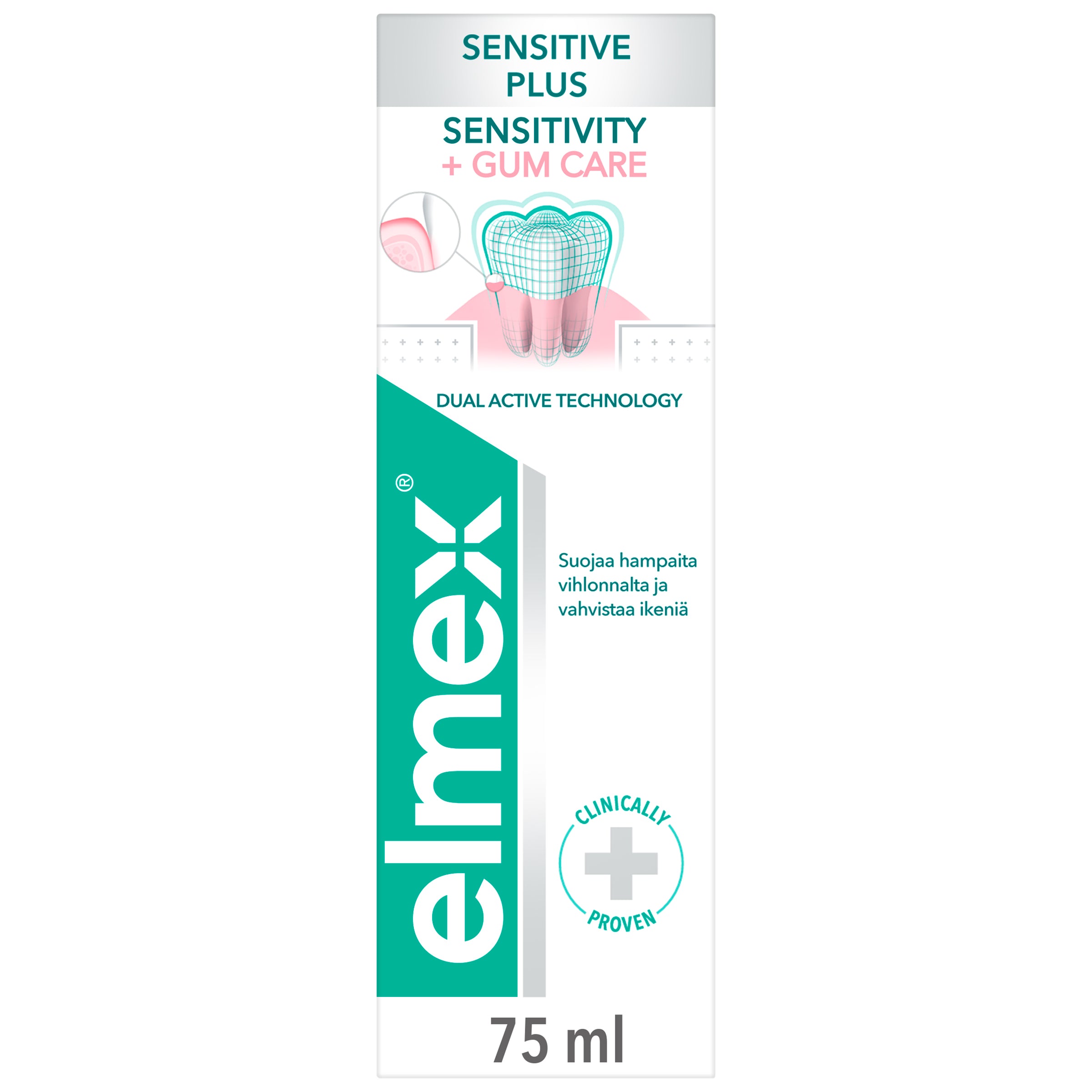 elmex Sensitive + Gum hammastahna 75ml