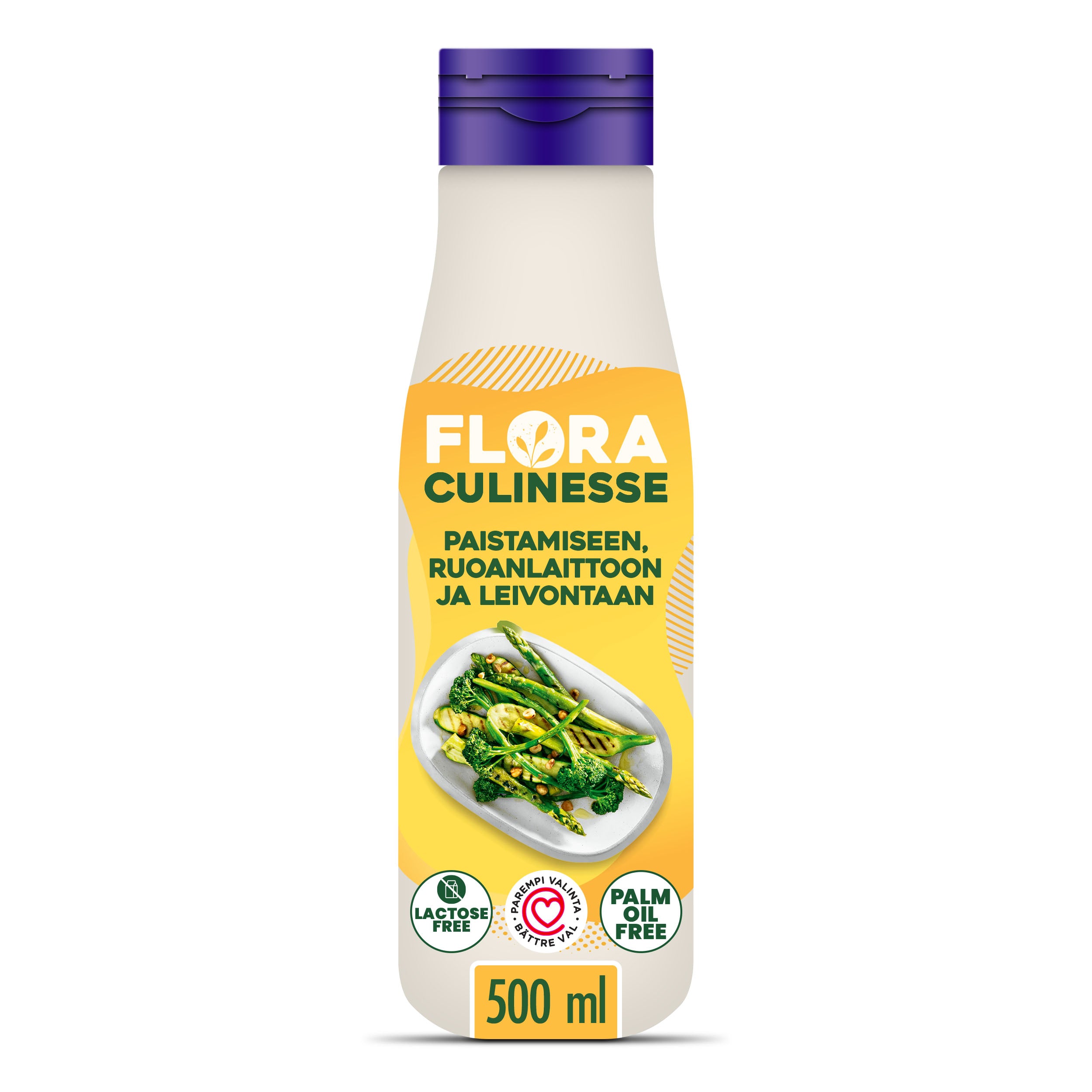 Flora Culinesse Juokseva kasviöljyvalmiste laktoositon 500 ml