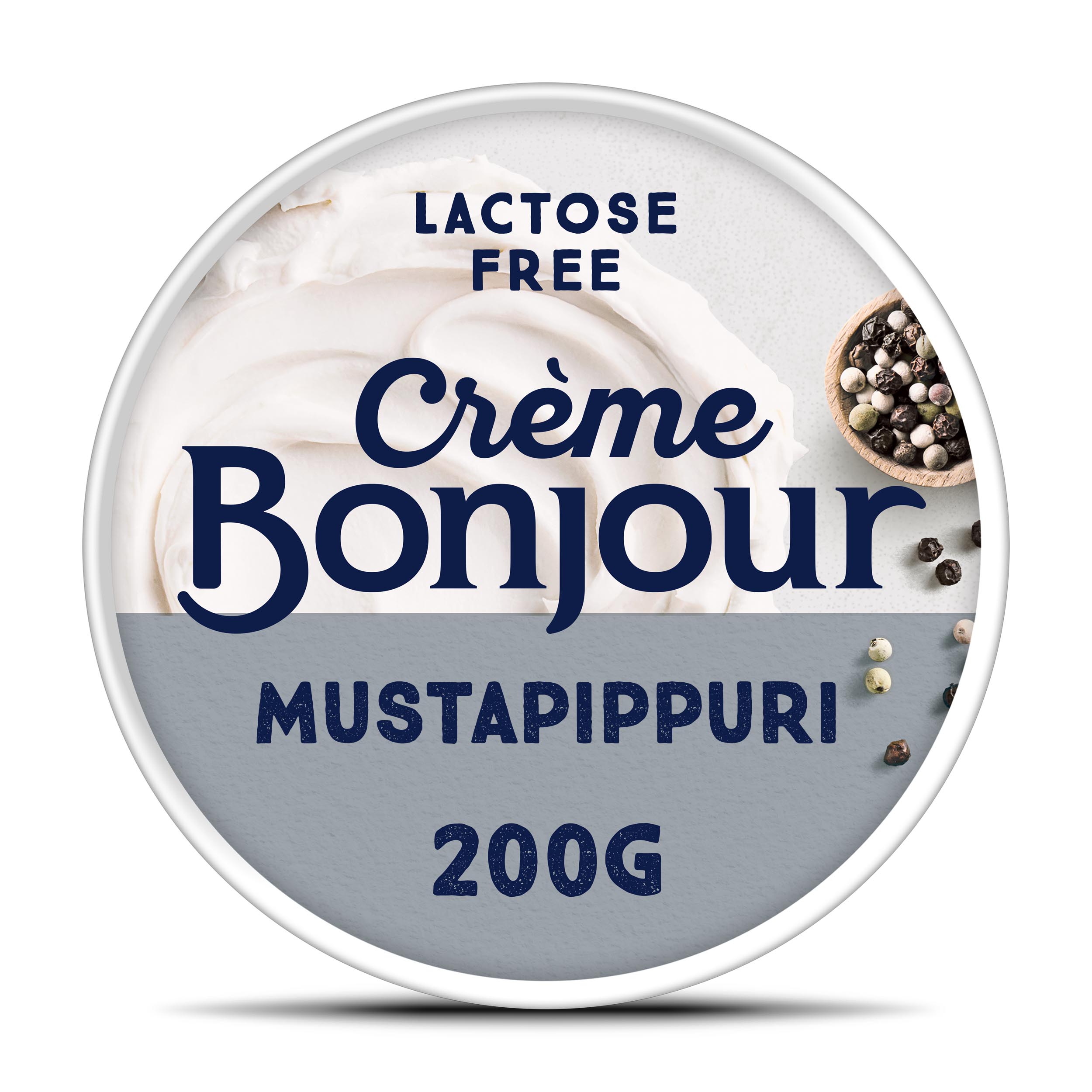 Crème Bonjour Mustapippuri laktoositon levite 200g