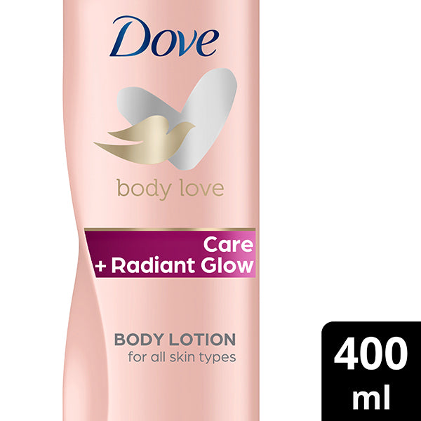 Dove vartalovoide 400ml Care+Radiant Glo