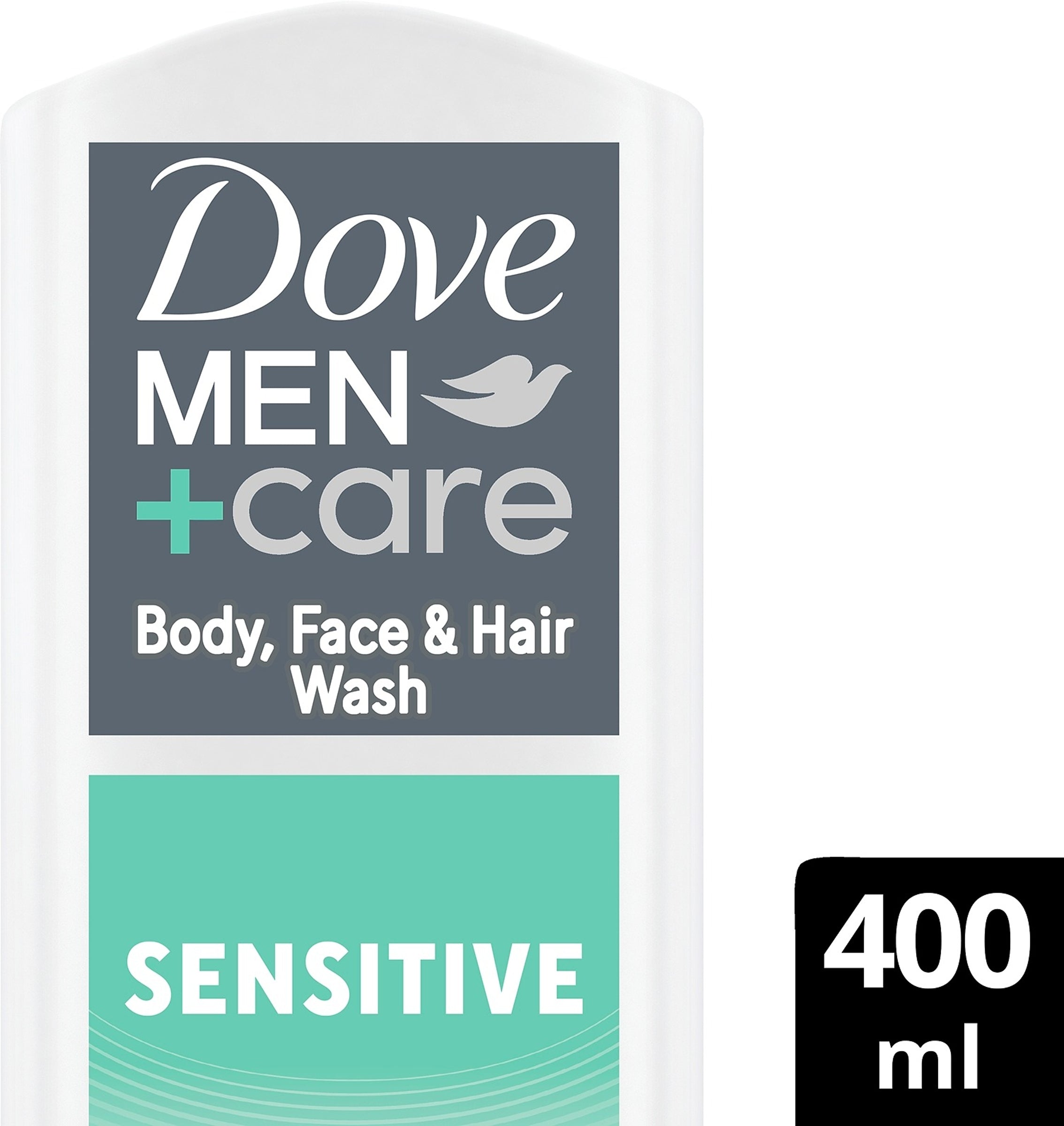 Dove MenCare suihkugeeli 400ml sensitive