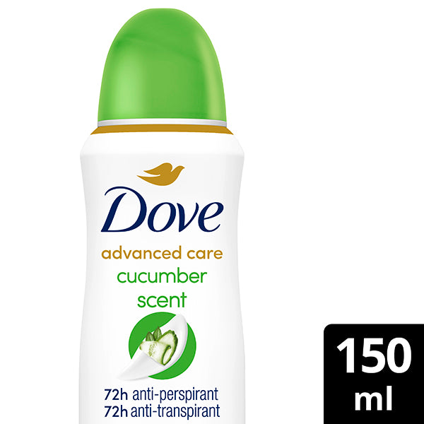 Dove Adv antip spray 150ml cucumber and