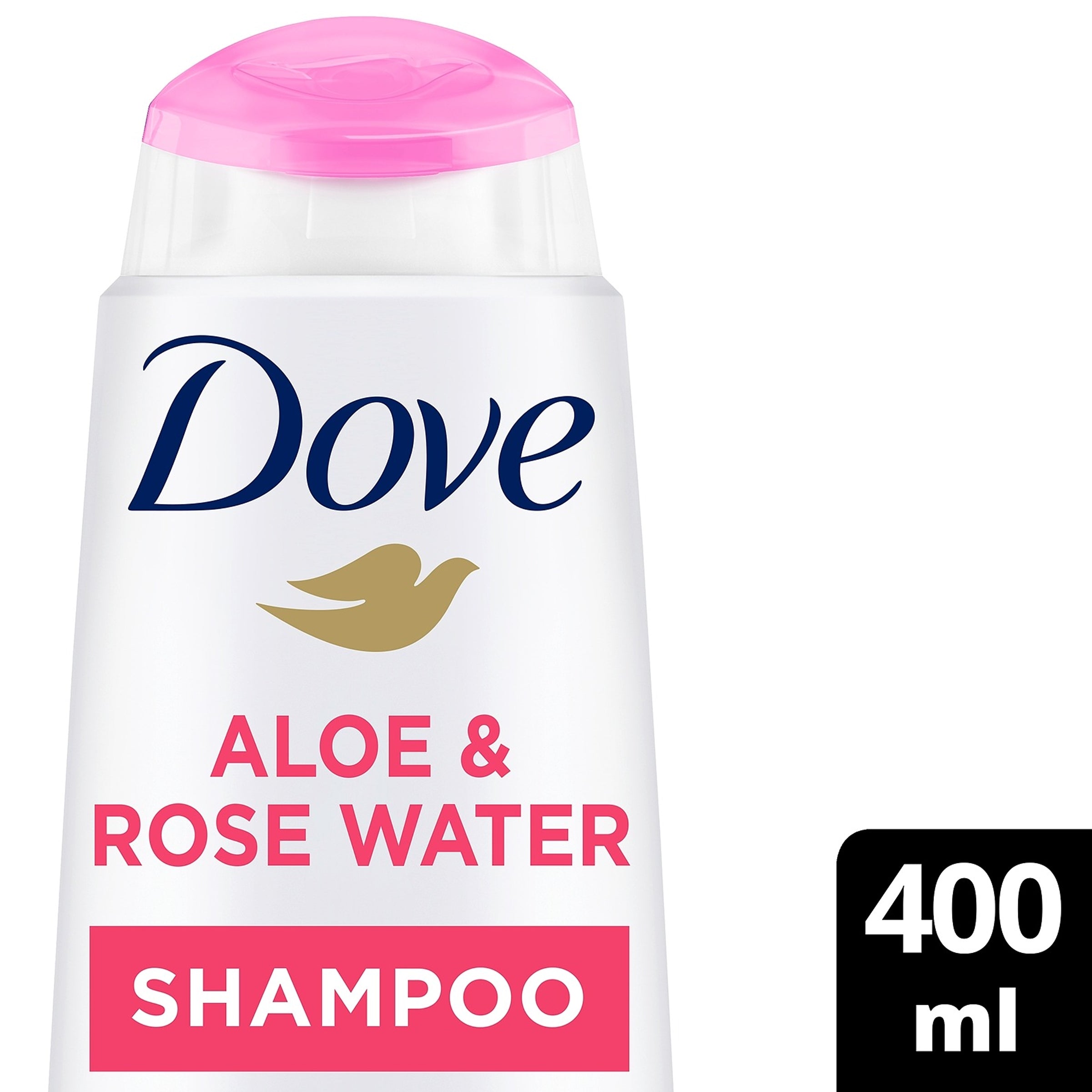 Dove shampoo 400ml Aloe vera and rose wa